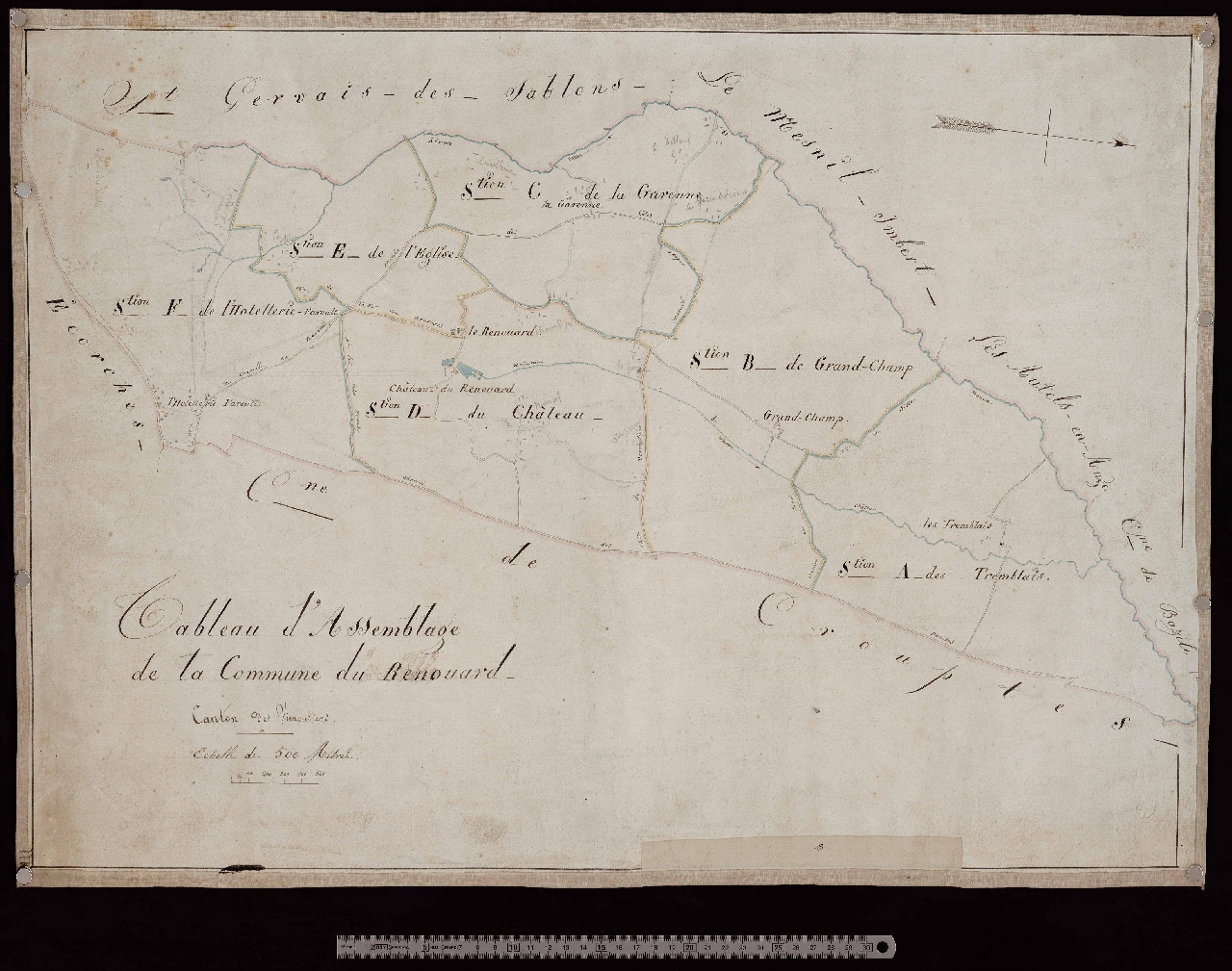 Tableau d'assemblage