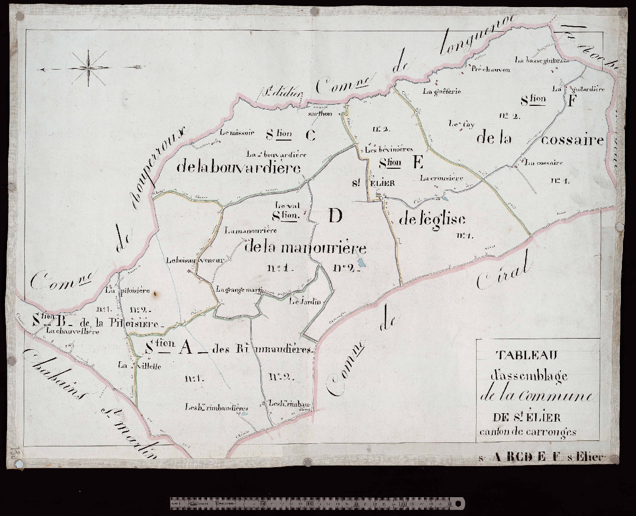 Tableau d'assemblage