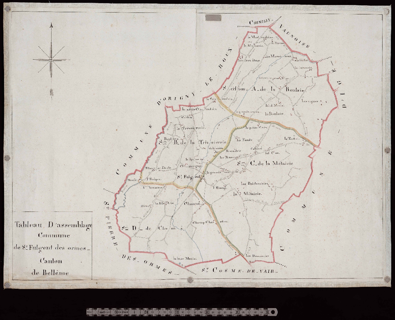 Tableau d'assemblage
