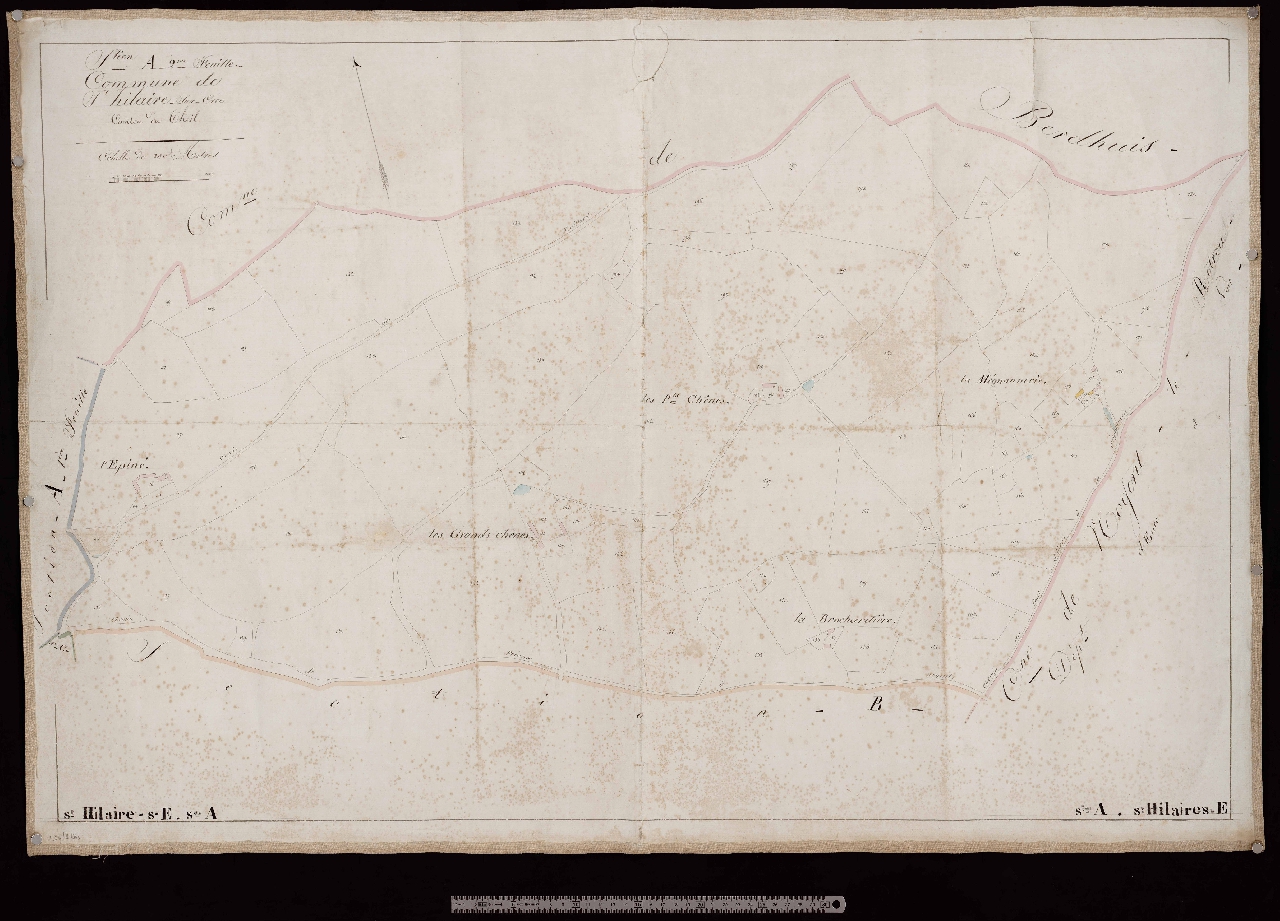 Section A deuxième feuille