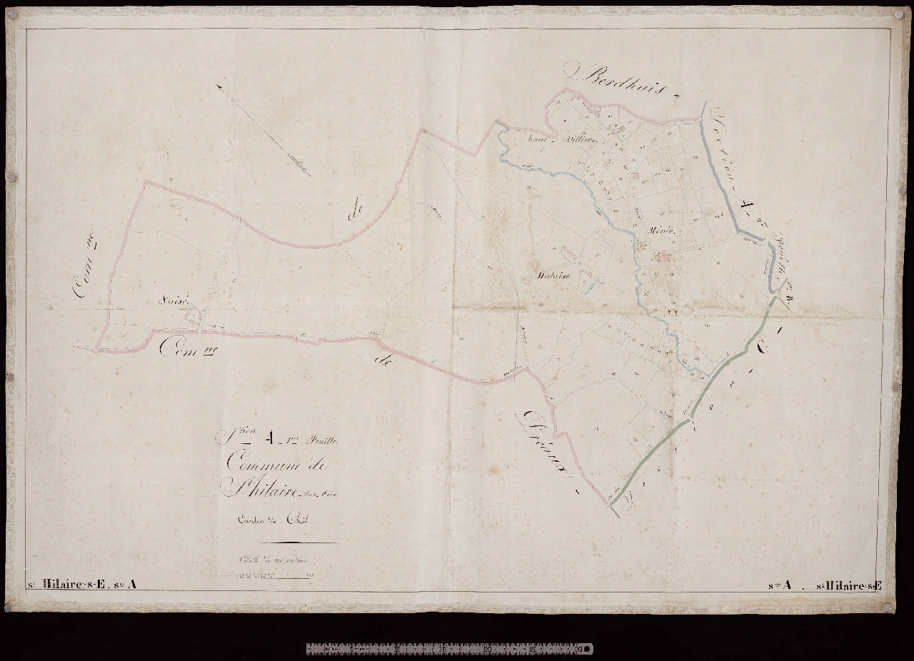 Section A première feuille