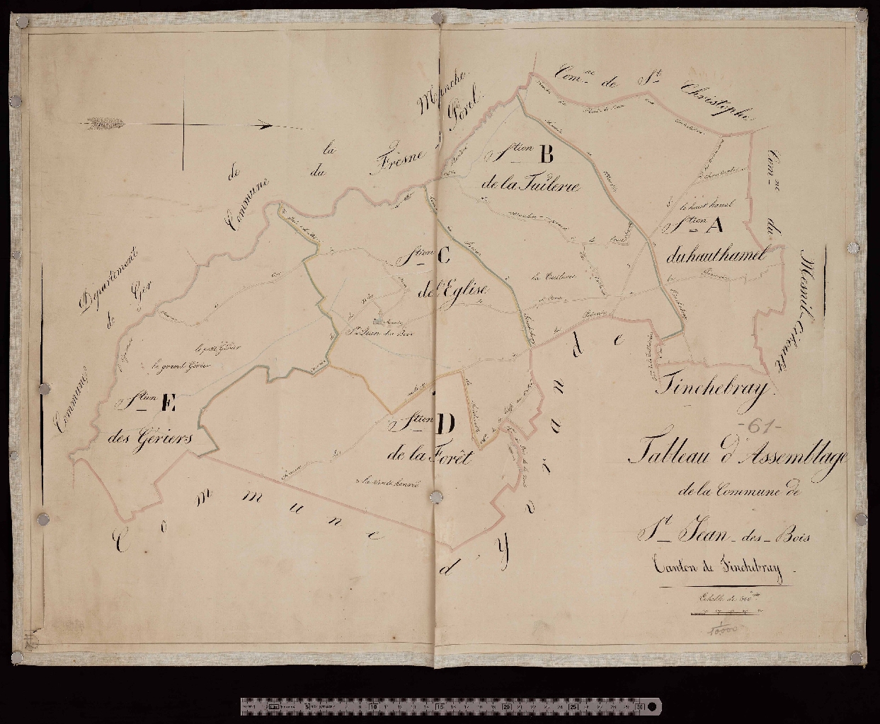 Tableau d'assemblage