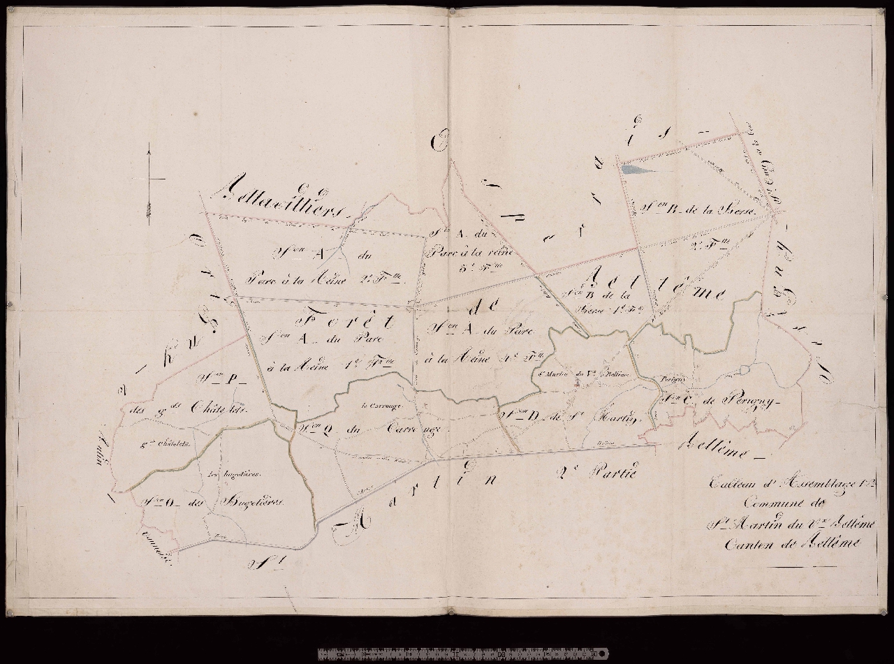 Tableau d'assemblage première feuille
