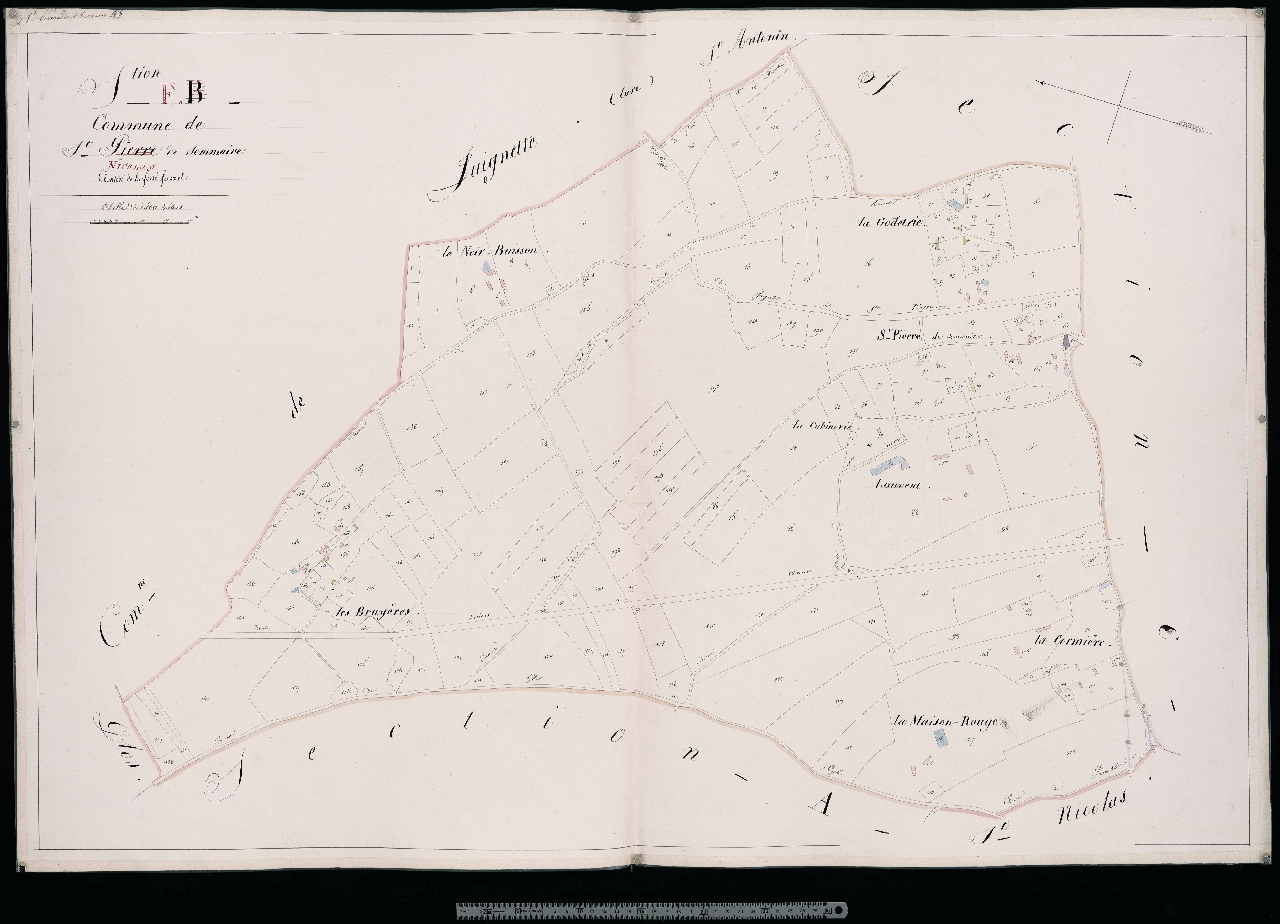 Section F (section B de Saint-Pierre-de-Sommaire)