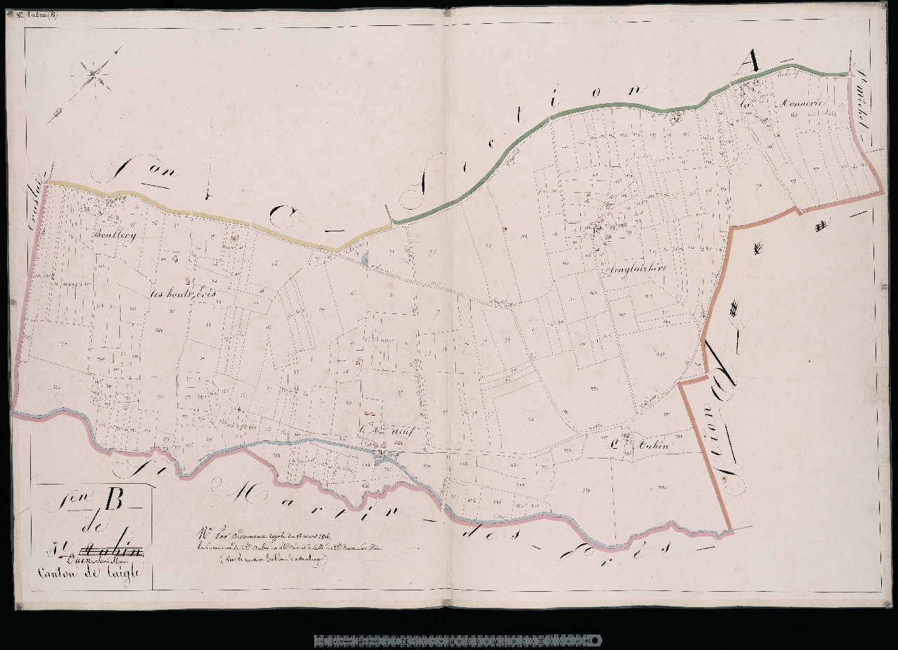 Section B (section B de Saint-Aubin-sur-Iton)