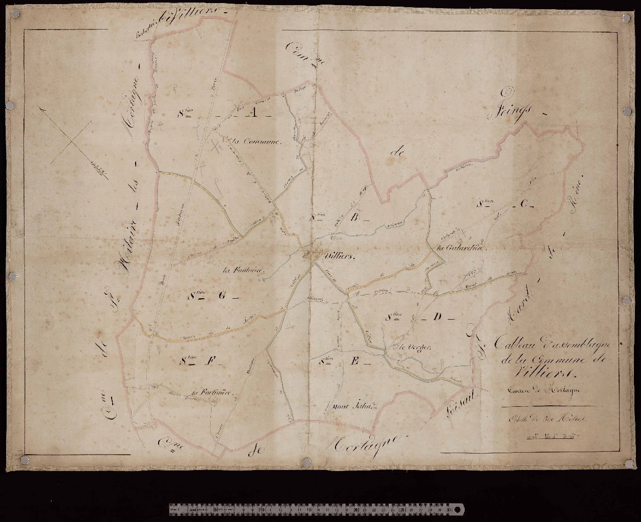 Tableau d'assemblage