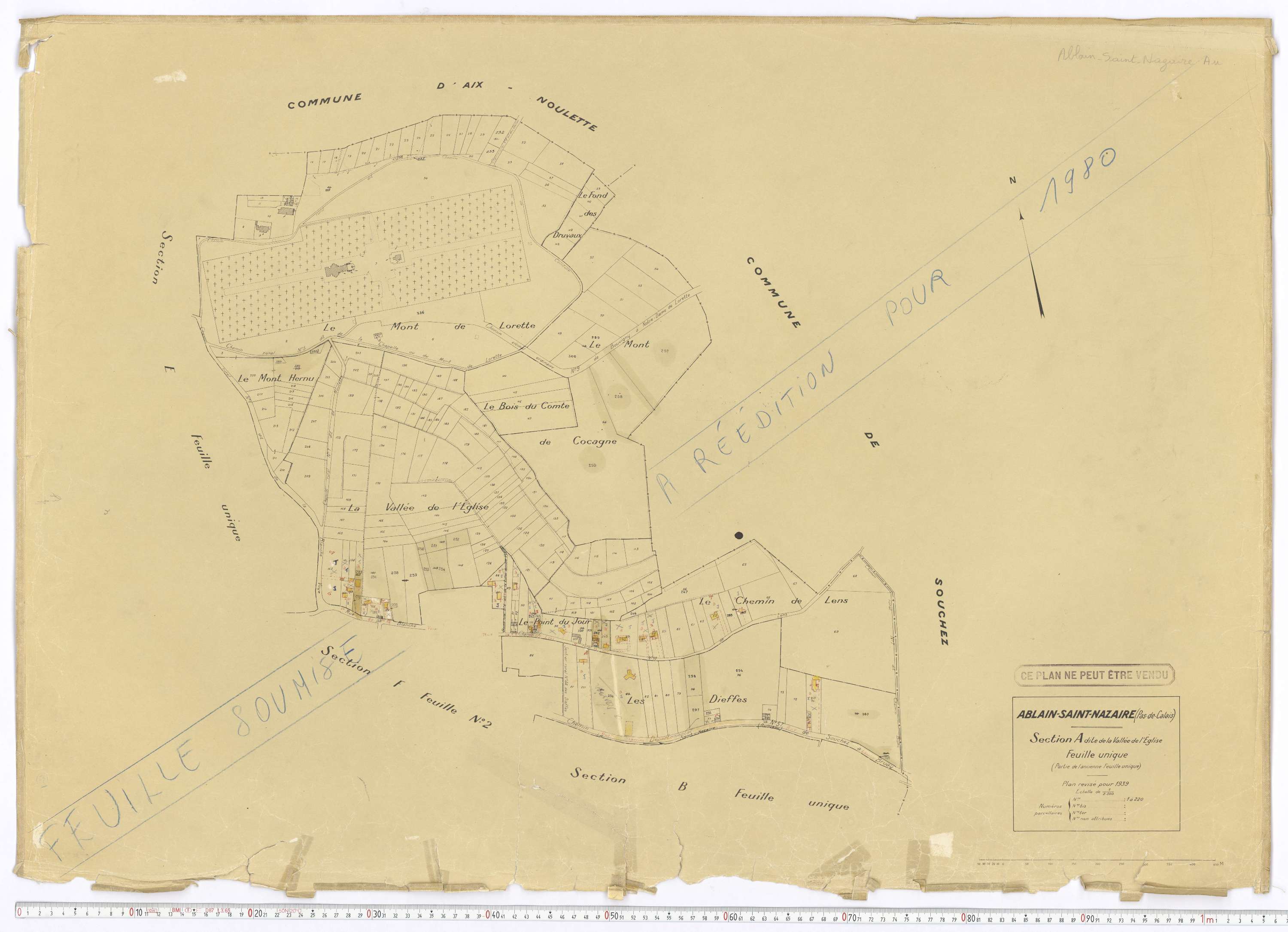 Ablain-Saint-Nazaire - Section A.