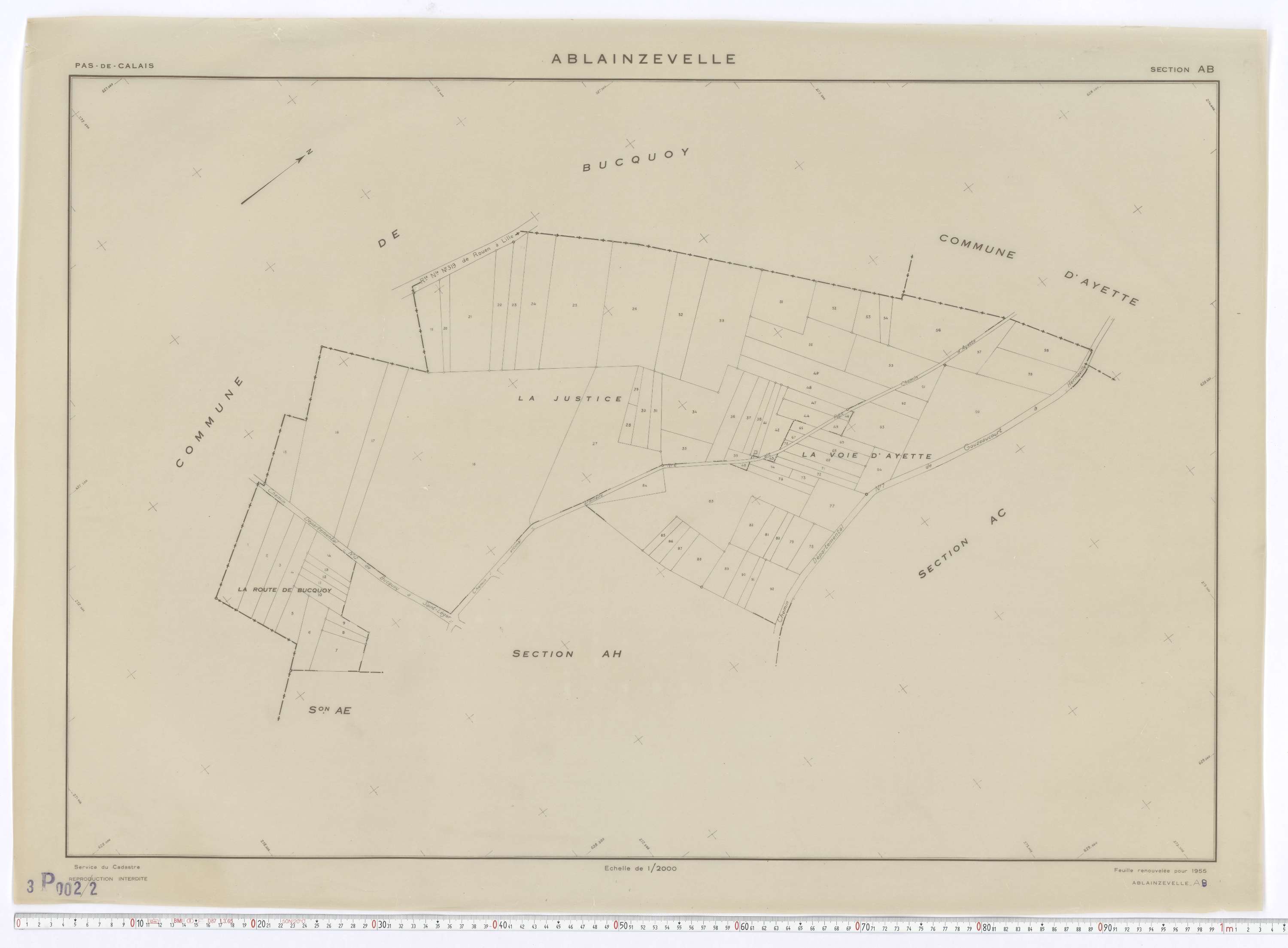 Ablainzevelle - Section AB.