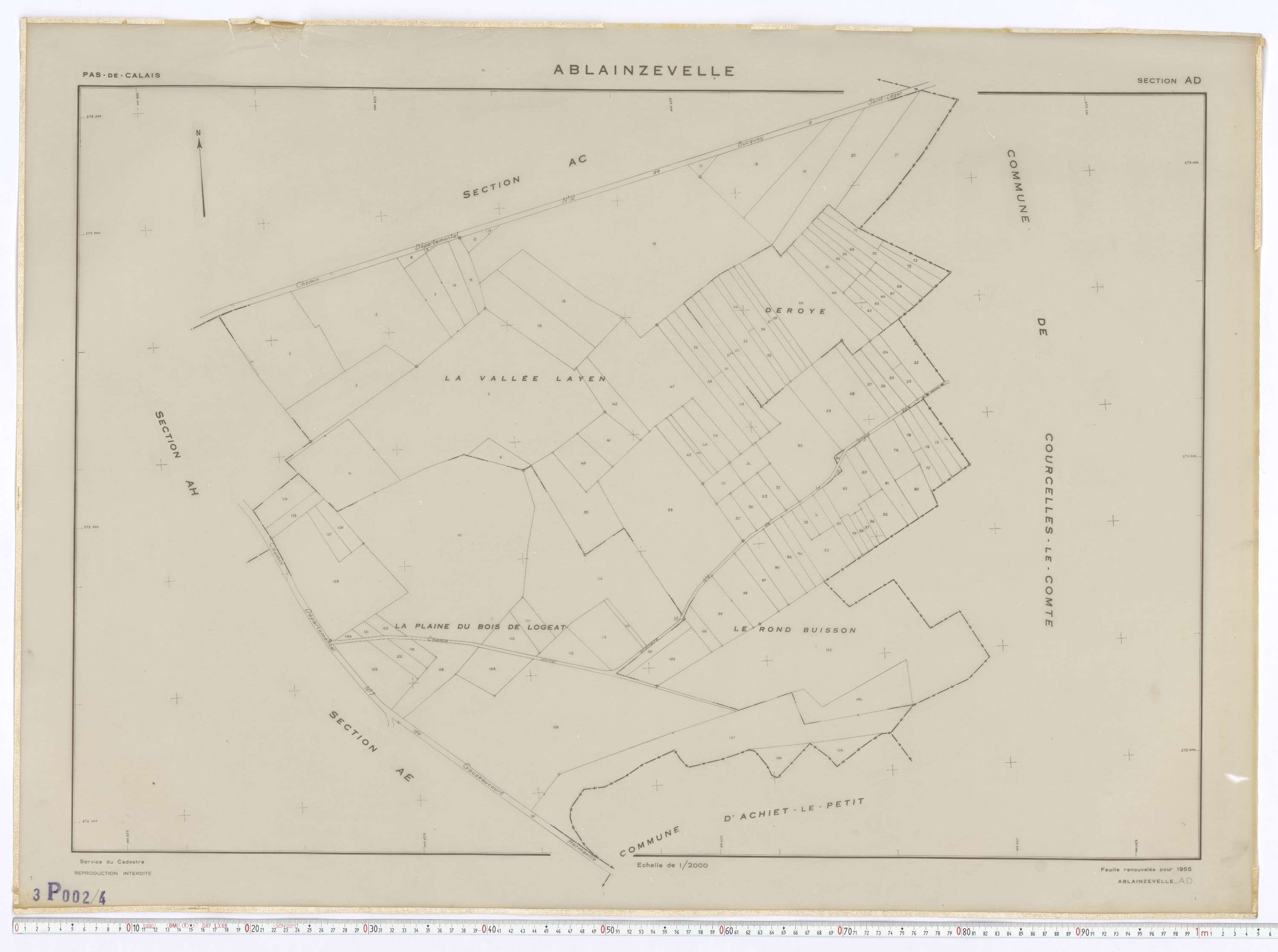 Ablainzevelle - Section AD.