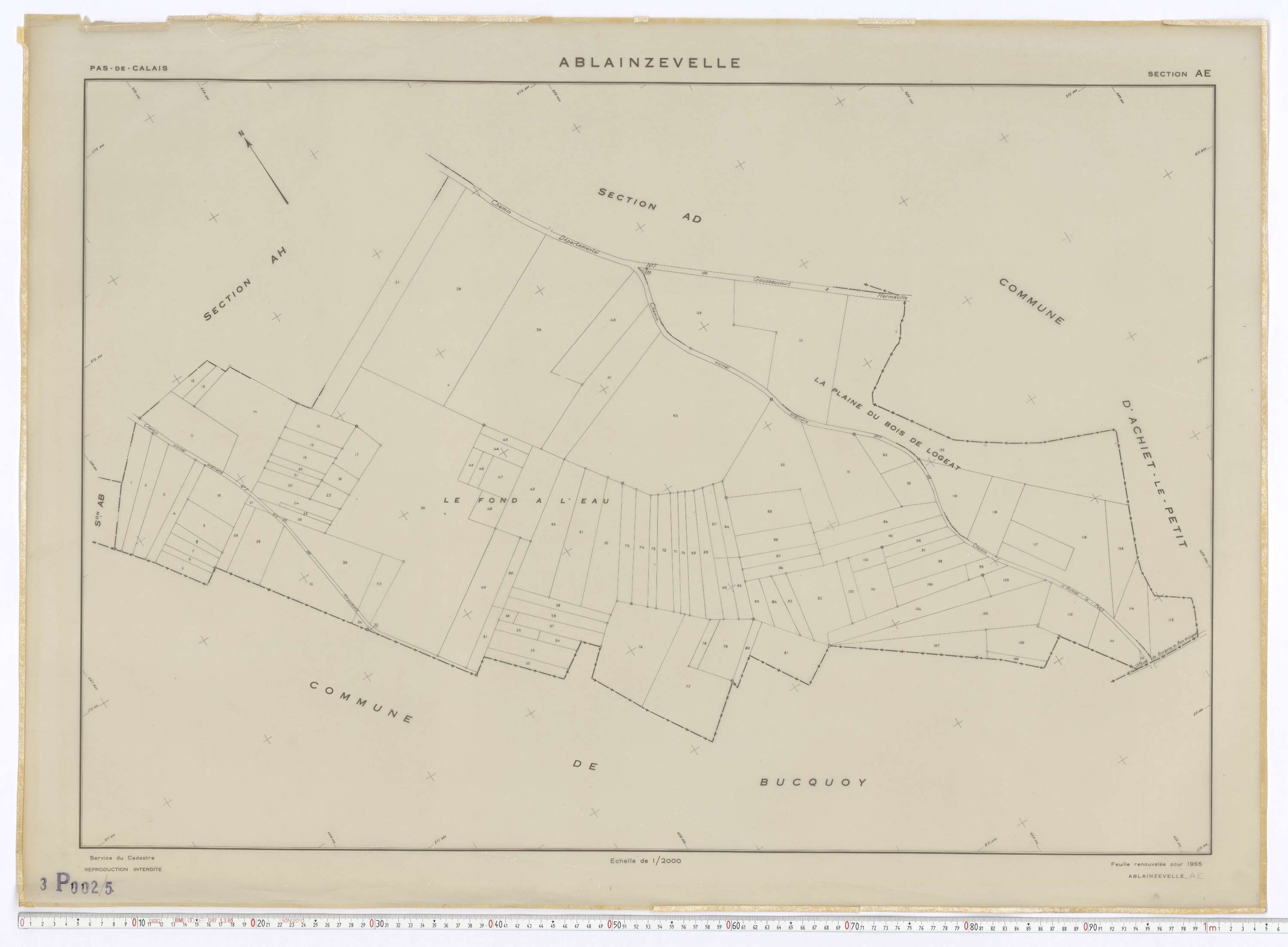 Ablainzevelle - Section AE.