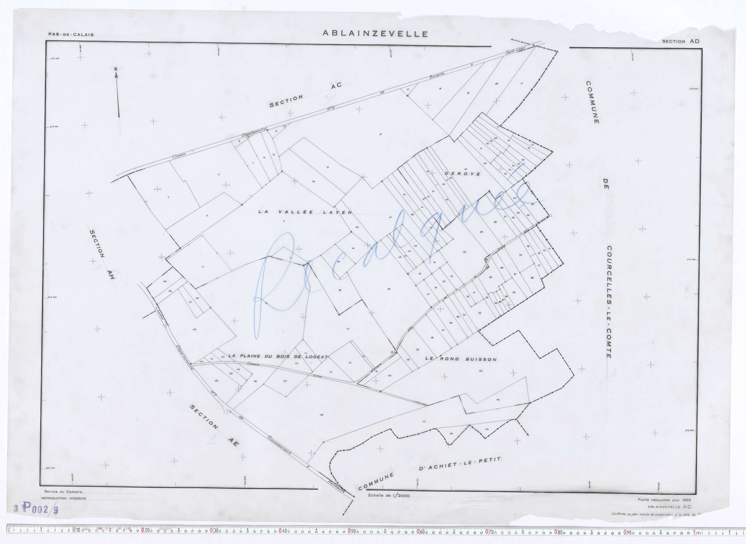 Ablainzevelle - Section AD.