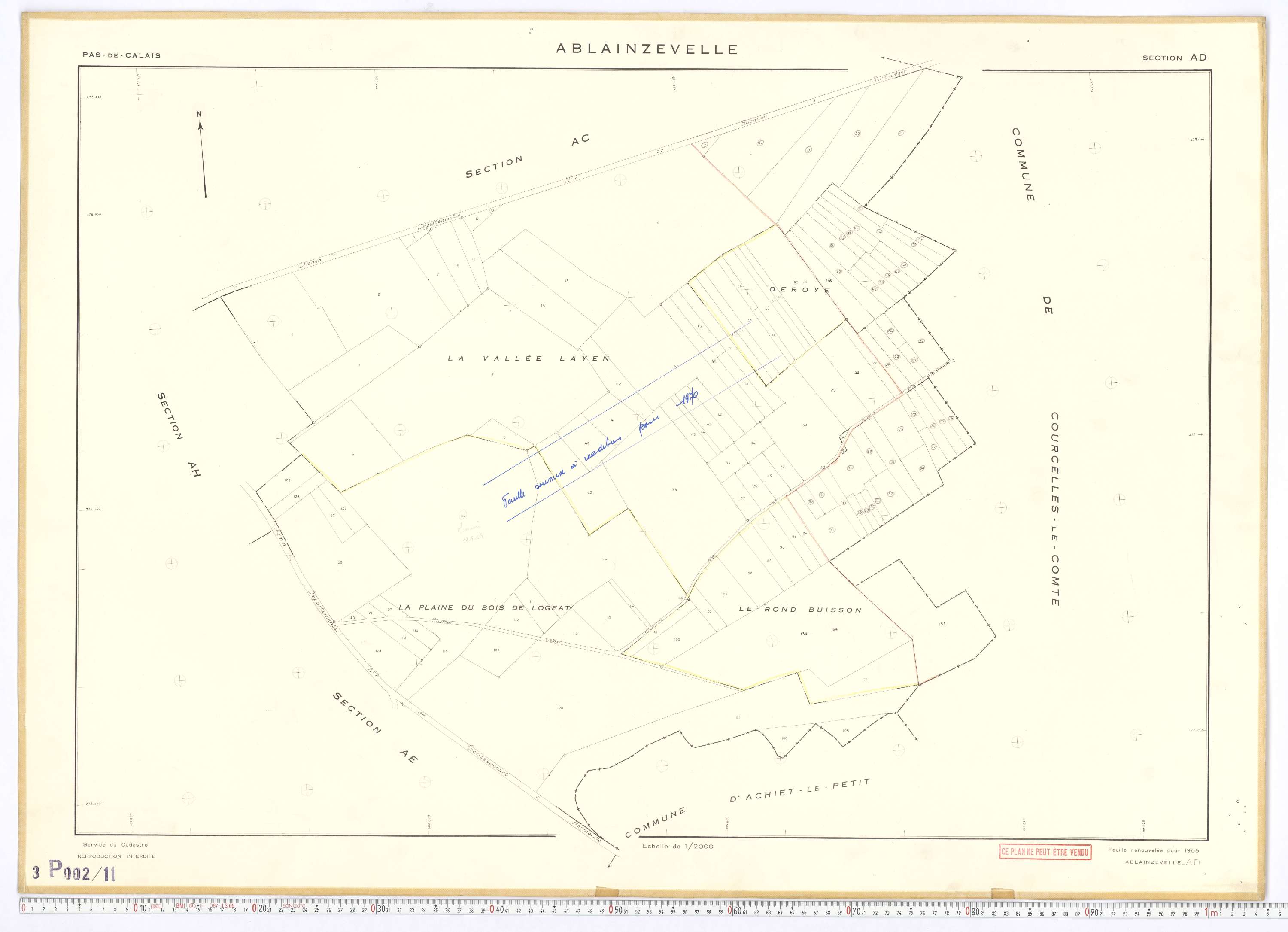 Ablainzevelle - Section AD.
