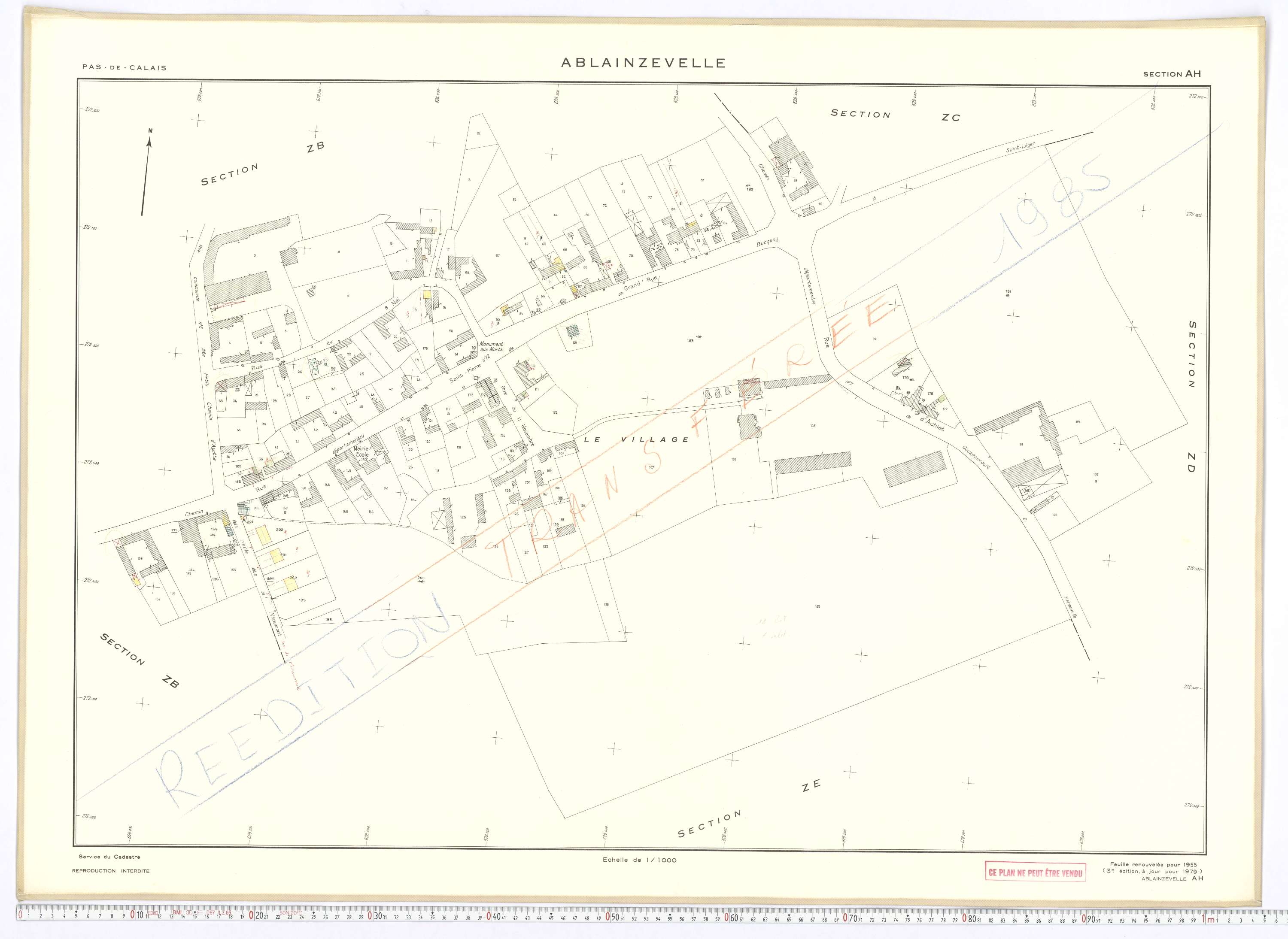Ablainzevelle - Section AH.