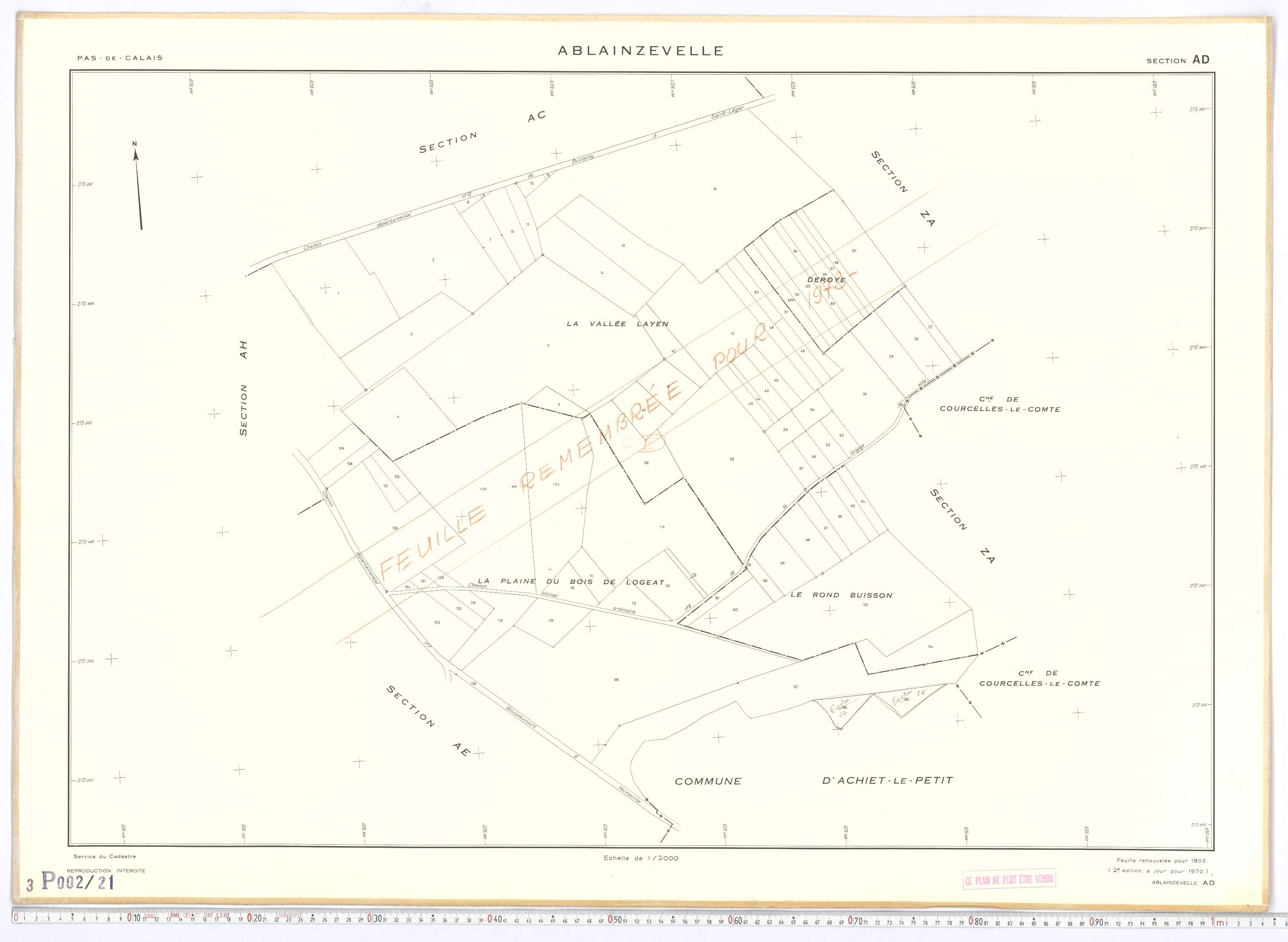 Ablainzevelle - Section AD.
