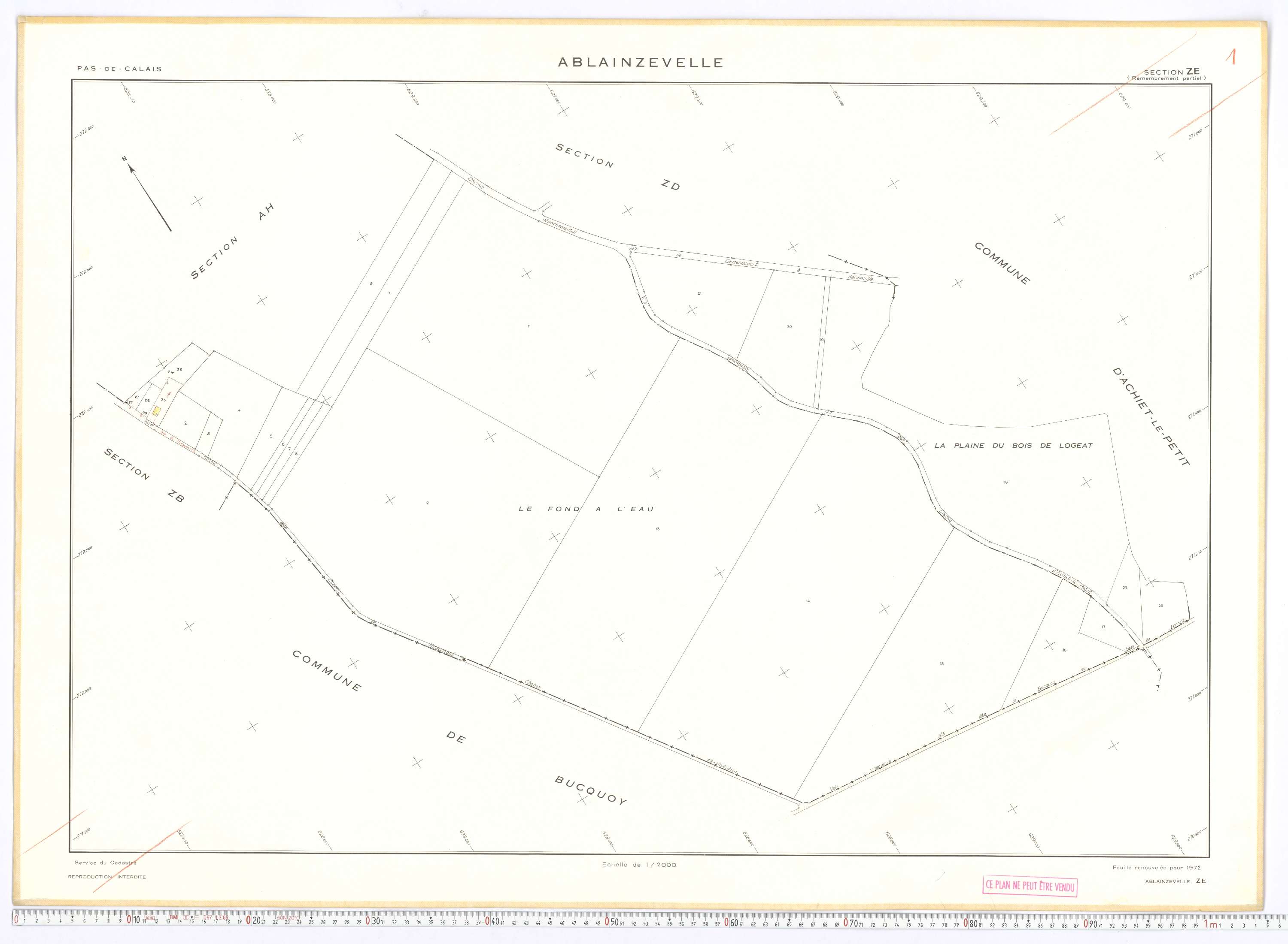 Ablainzevelle - Section ZE.