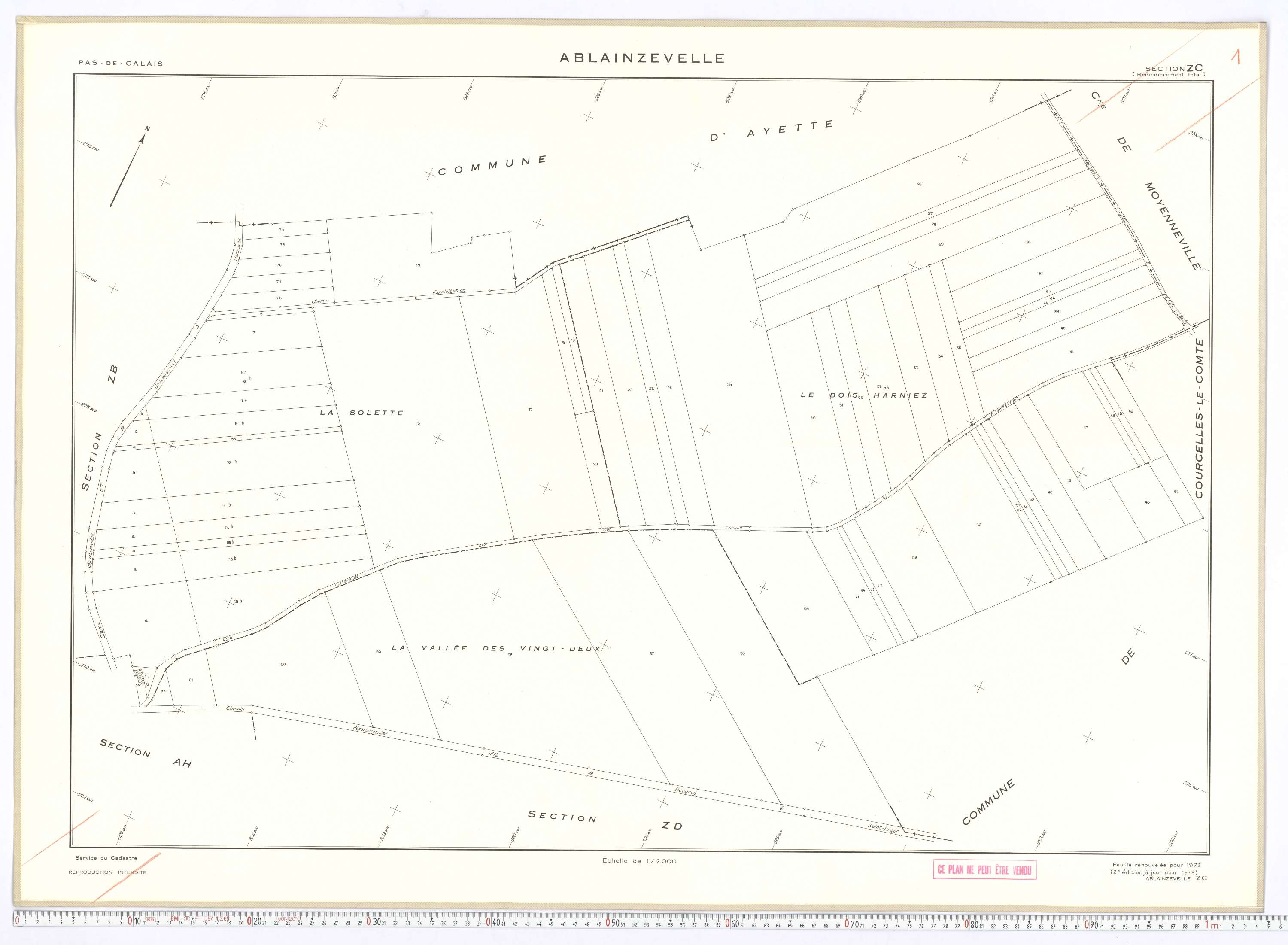 Ablainzevelle - Section ZC.