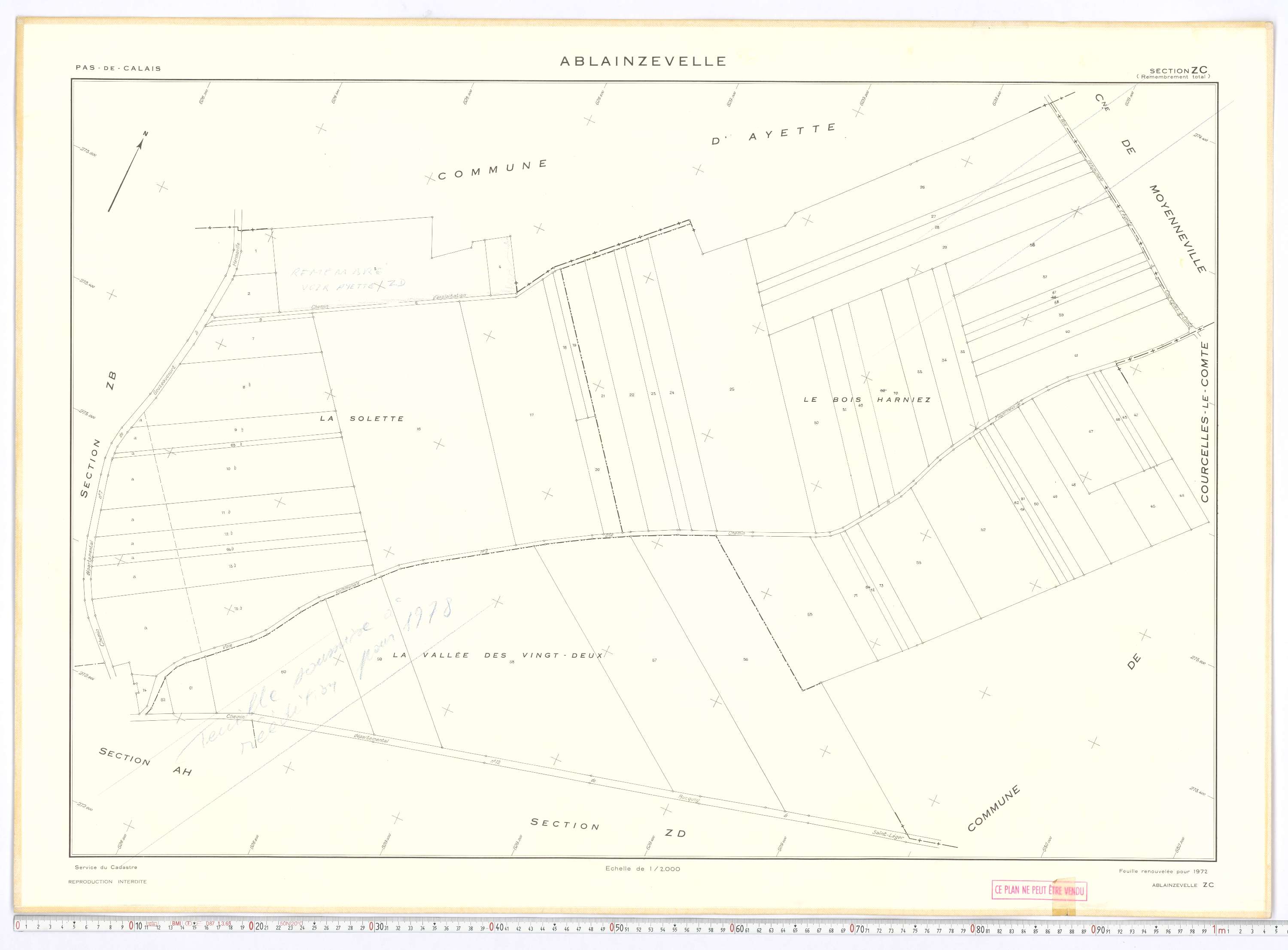 Ablainzevelle - Section ZC.