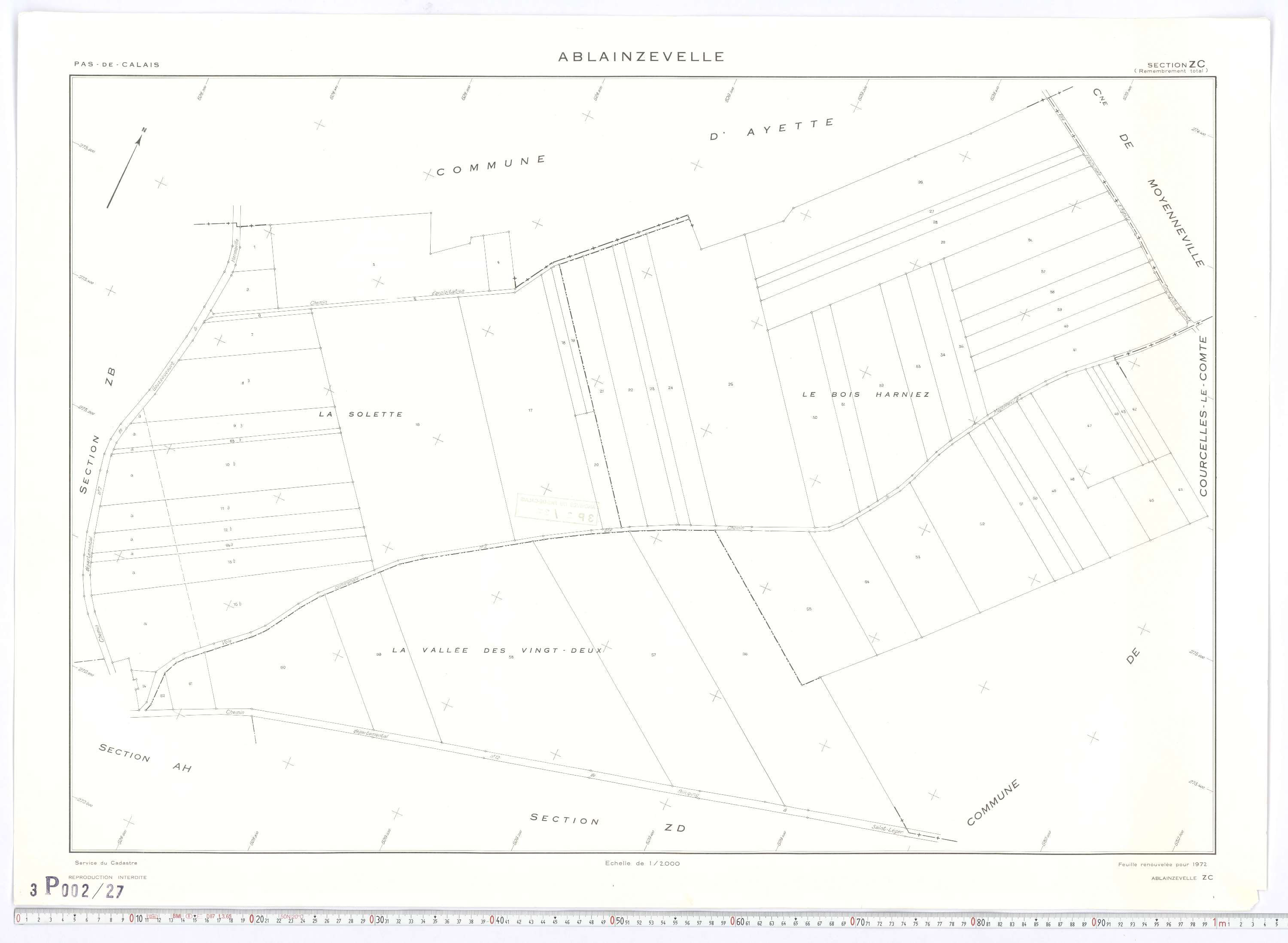 Ablainzevelle - Section ZC.
