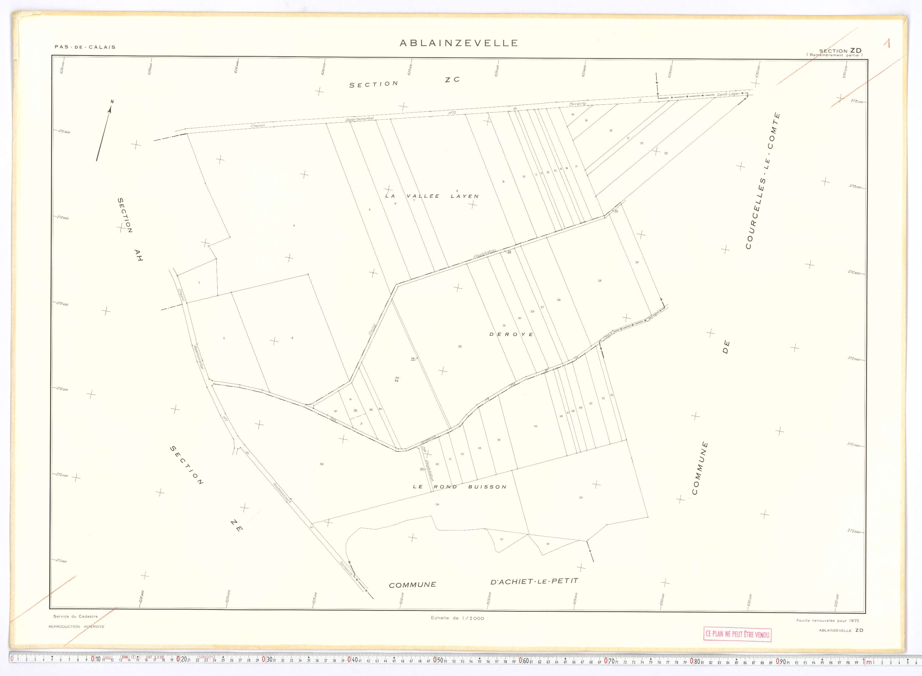 Ablainzevelle - Section ZD.