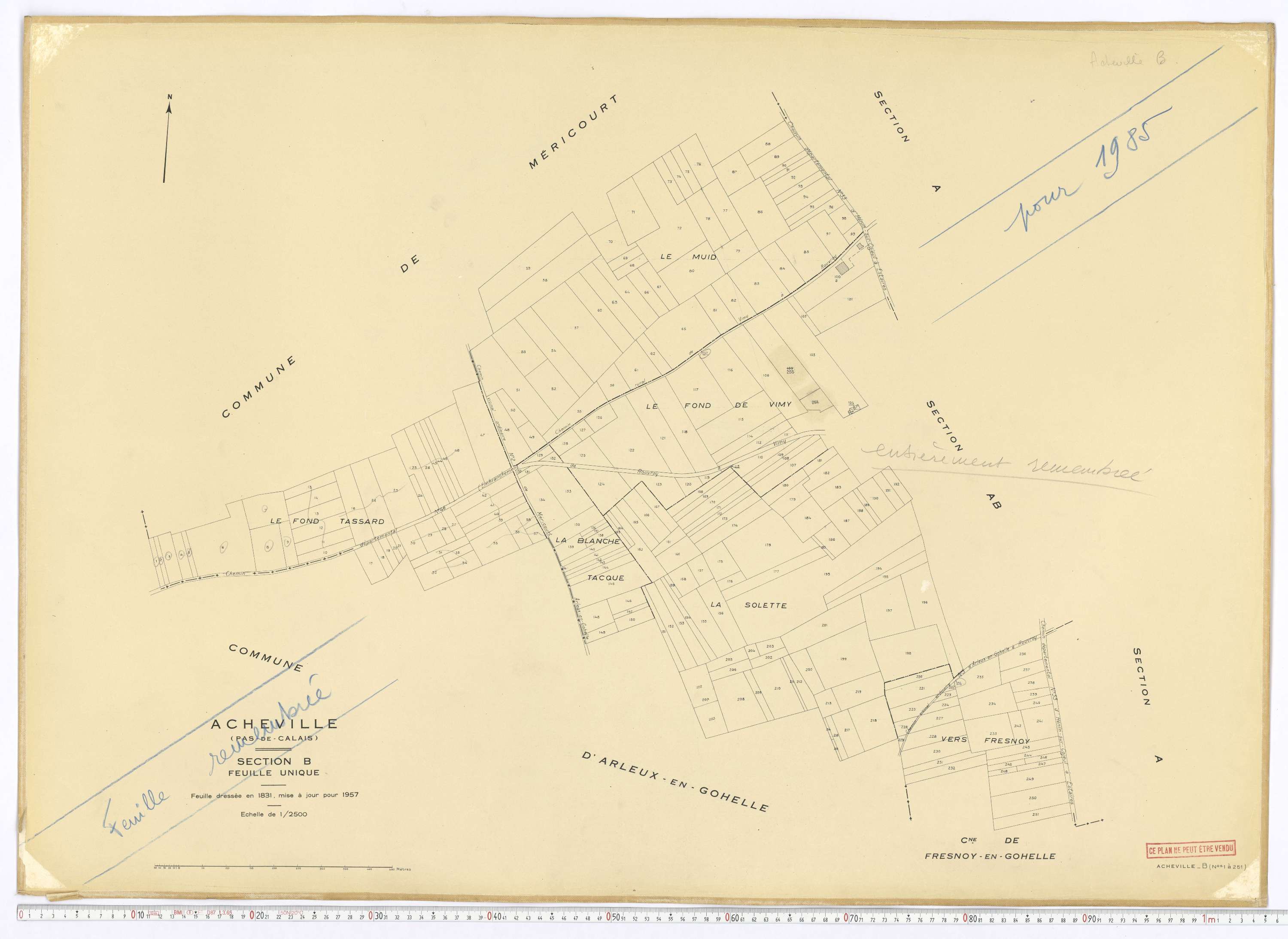 Acheville - Section B.