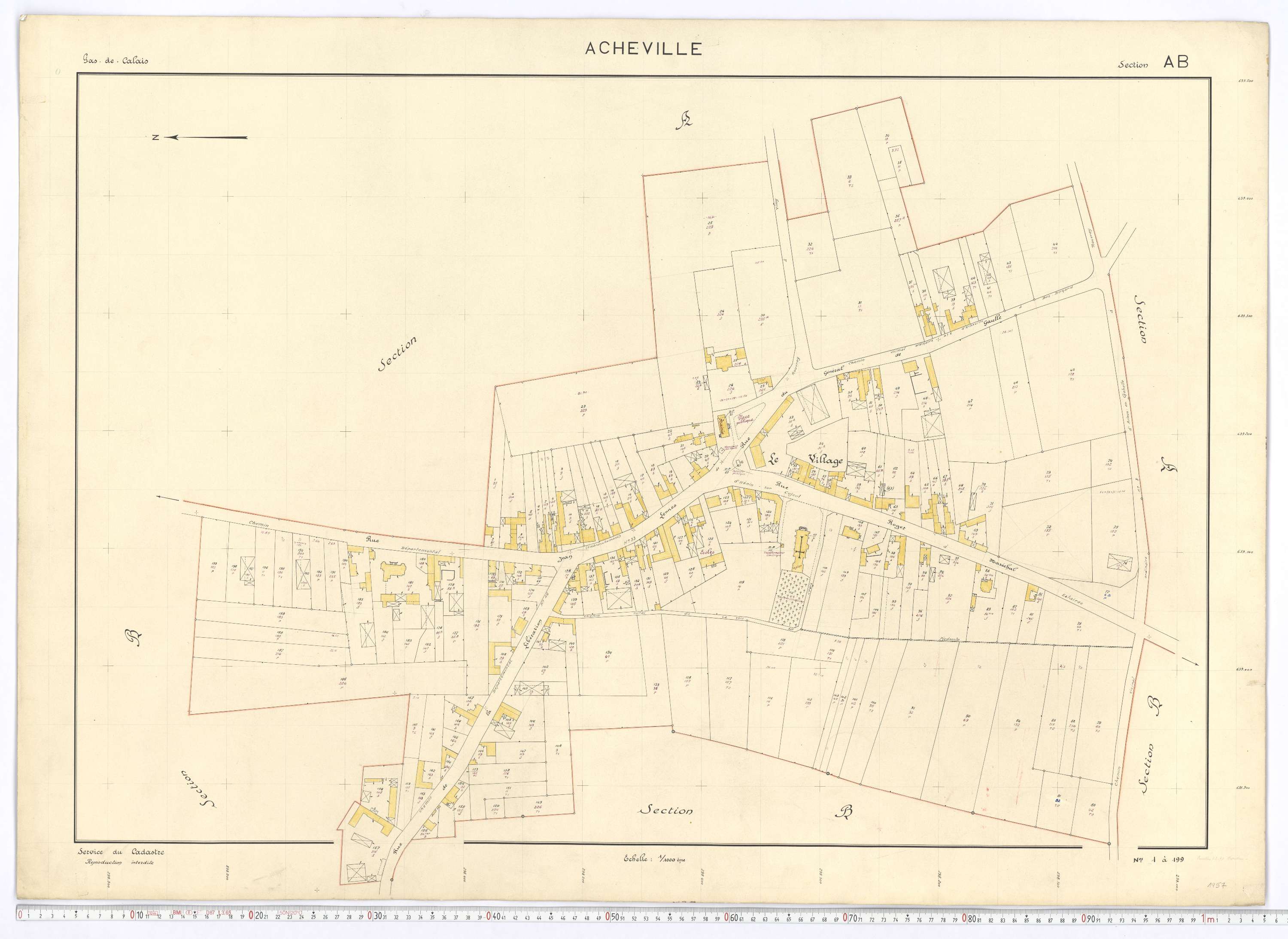 Acheville - Section AB.