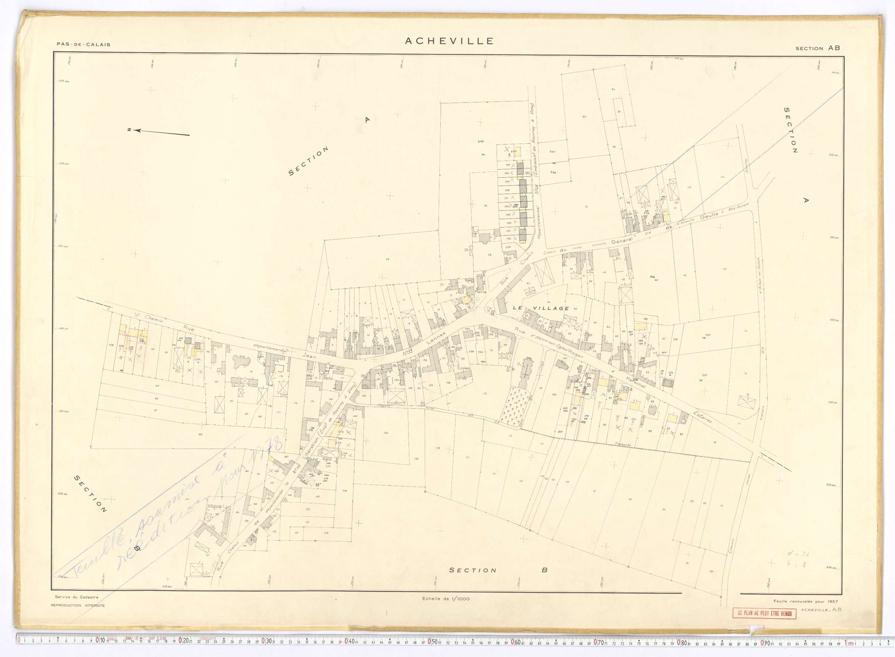 Acheville - Section AB.