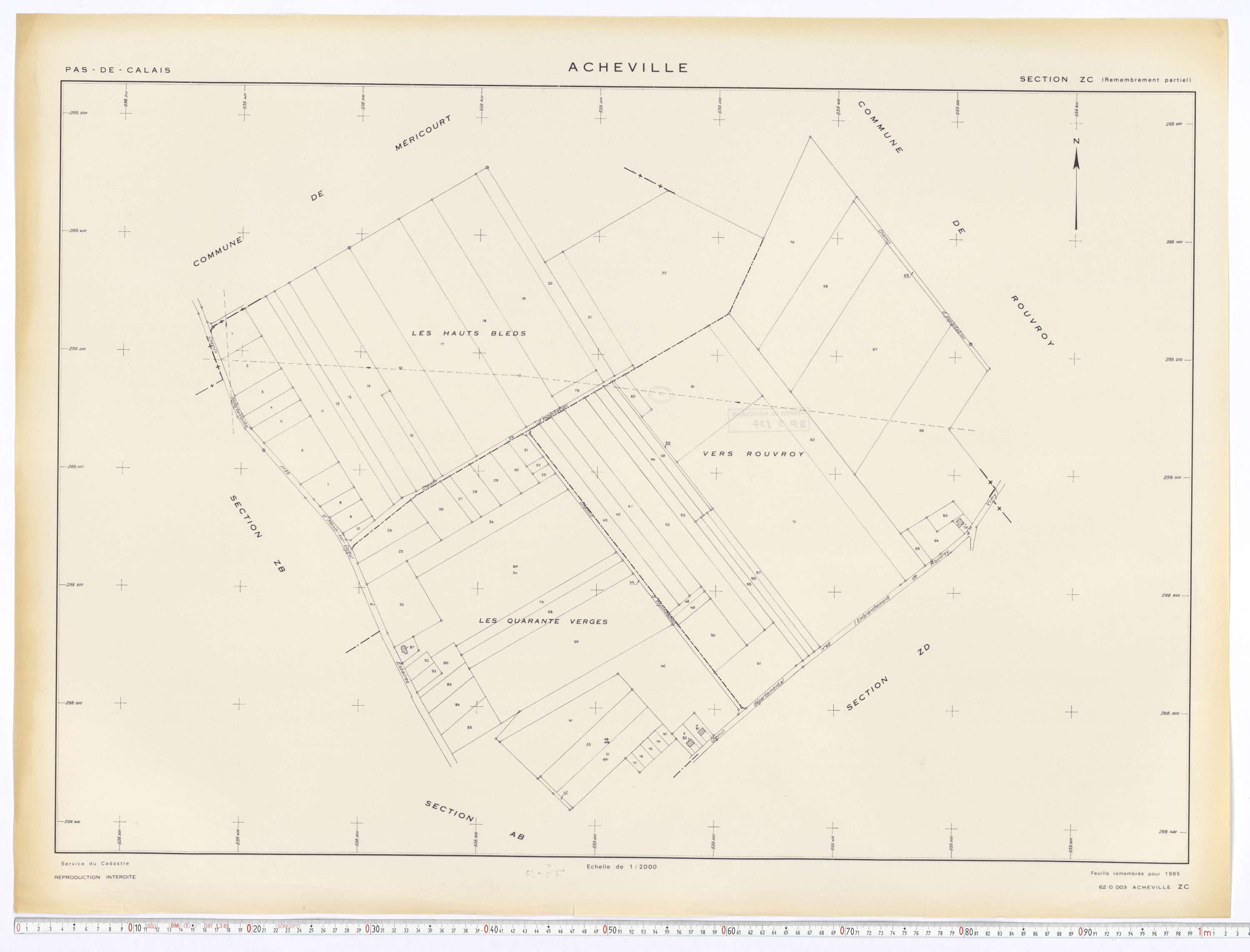 Acheville - Section ZC.