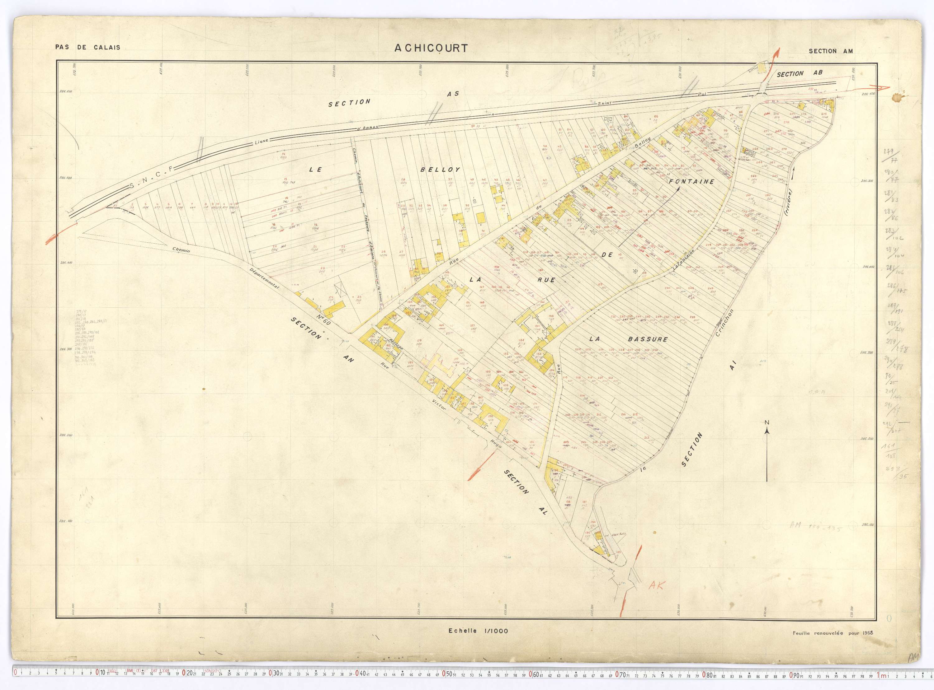 Achicourt - Section AM.