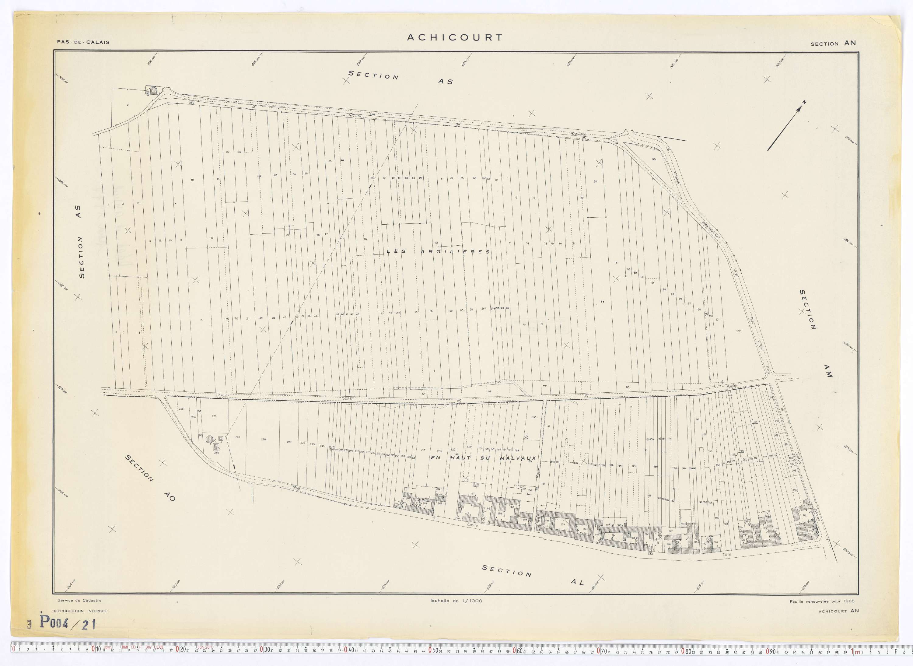 Achicourt - Section AN.