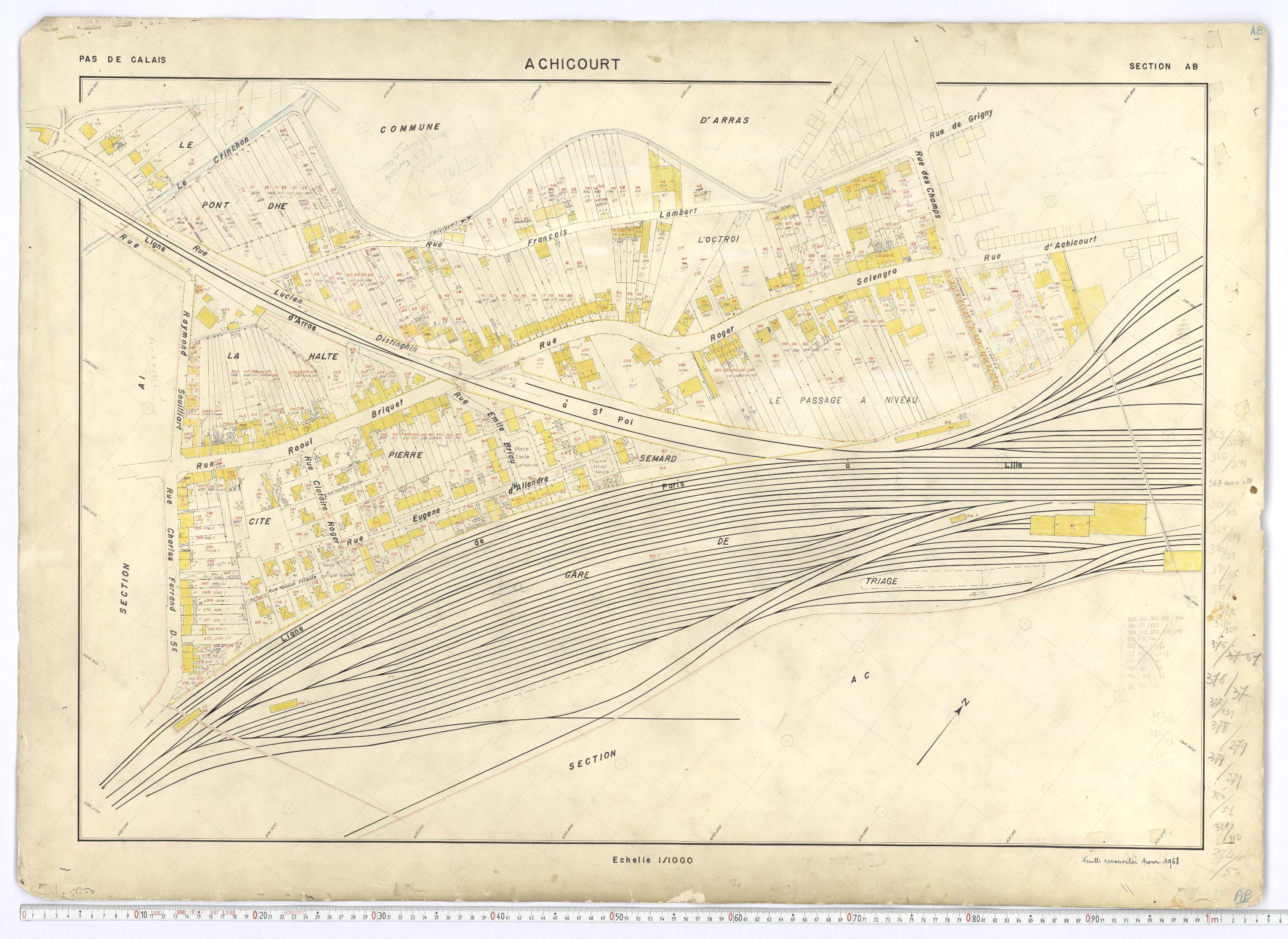 Achicourt - Section AB.