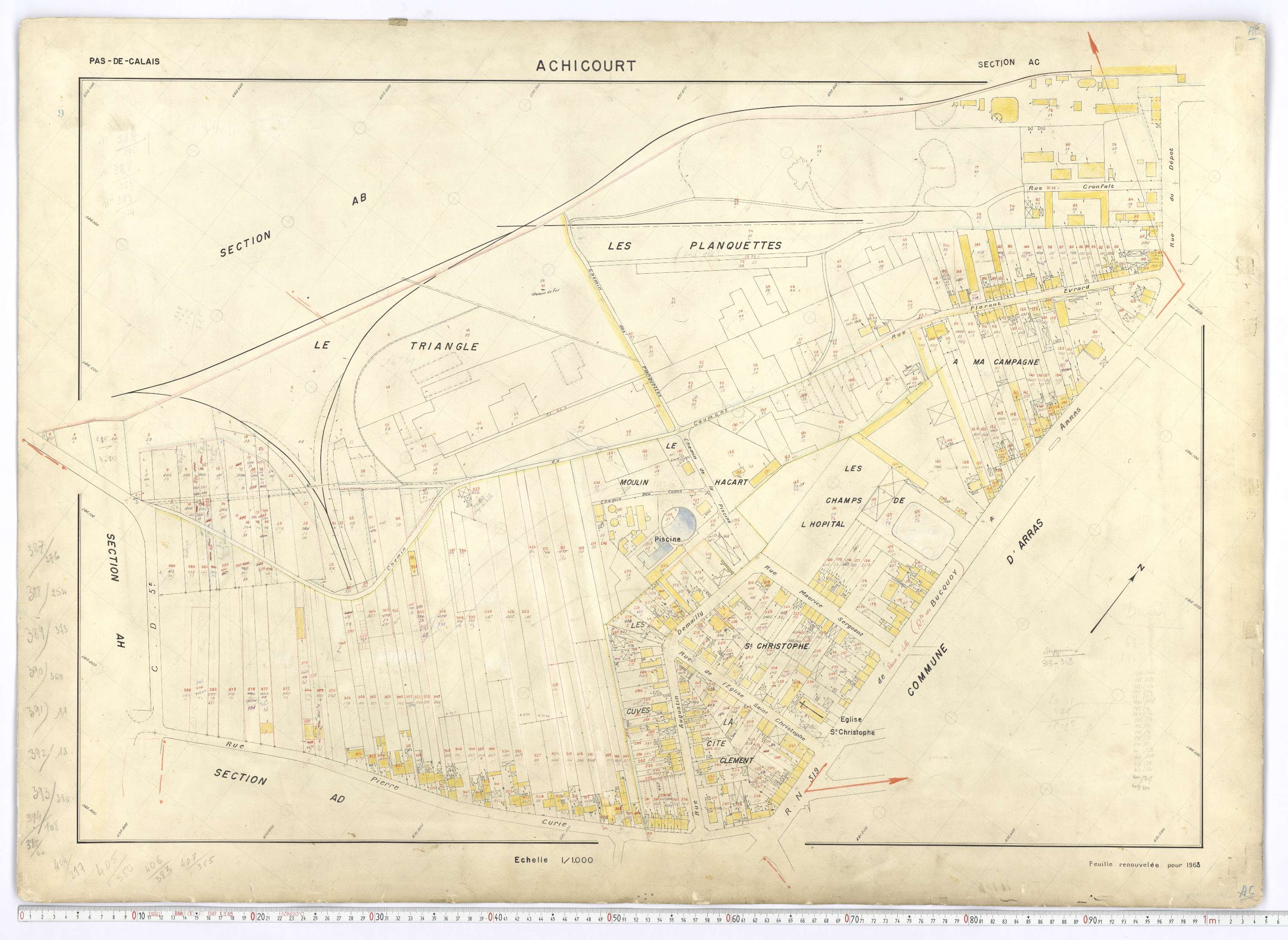 Achicourt - Section AC.