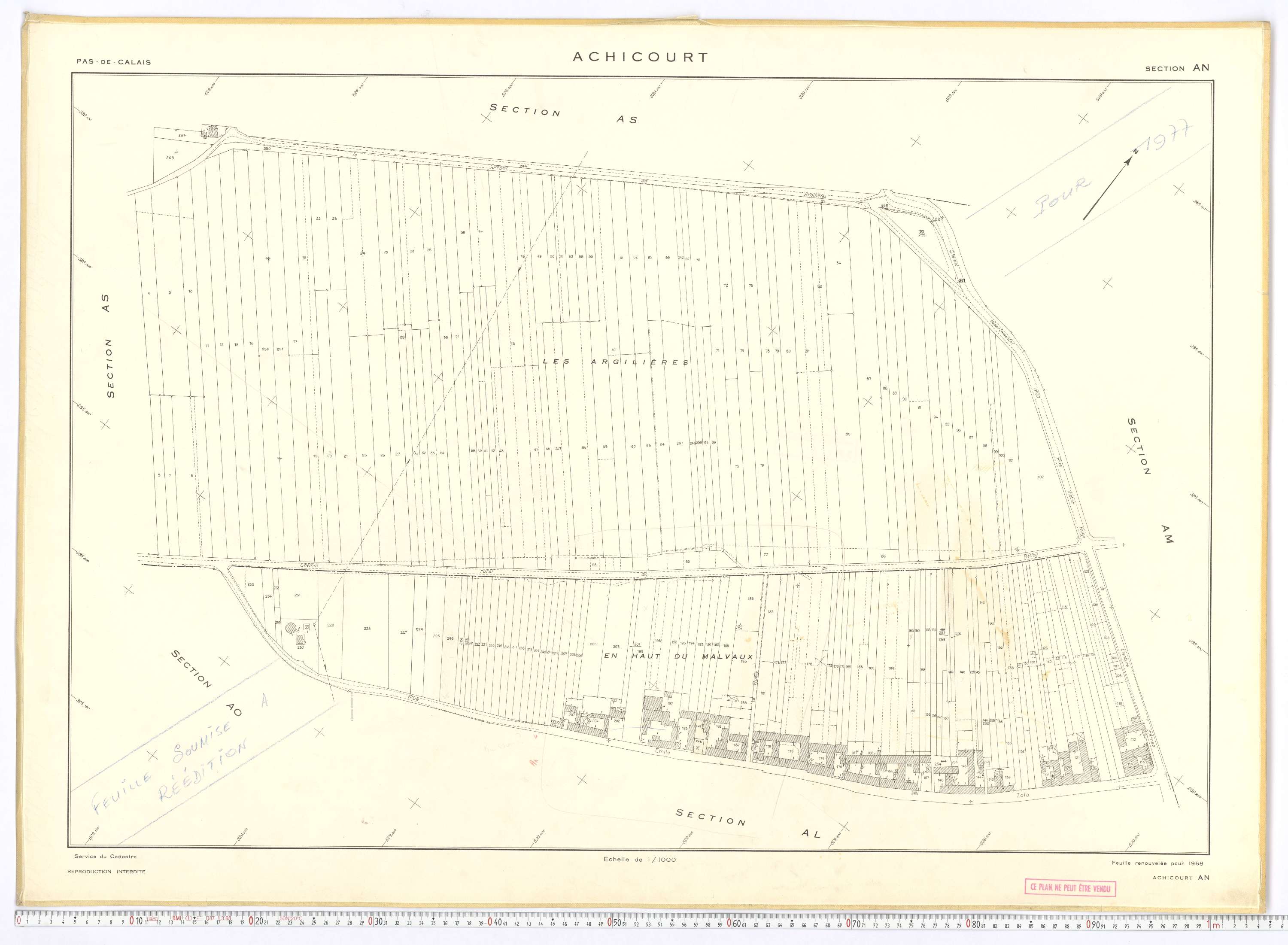 Achicourt - Section AN.