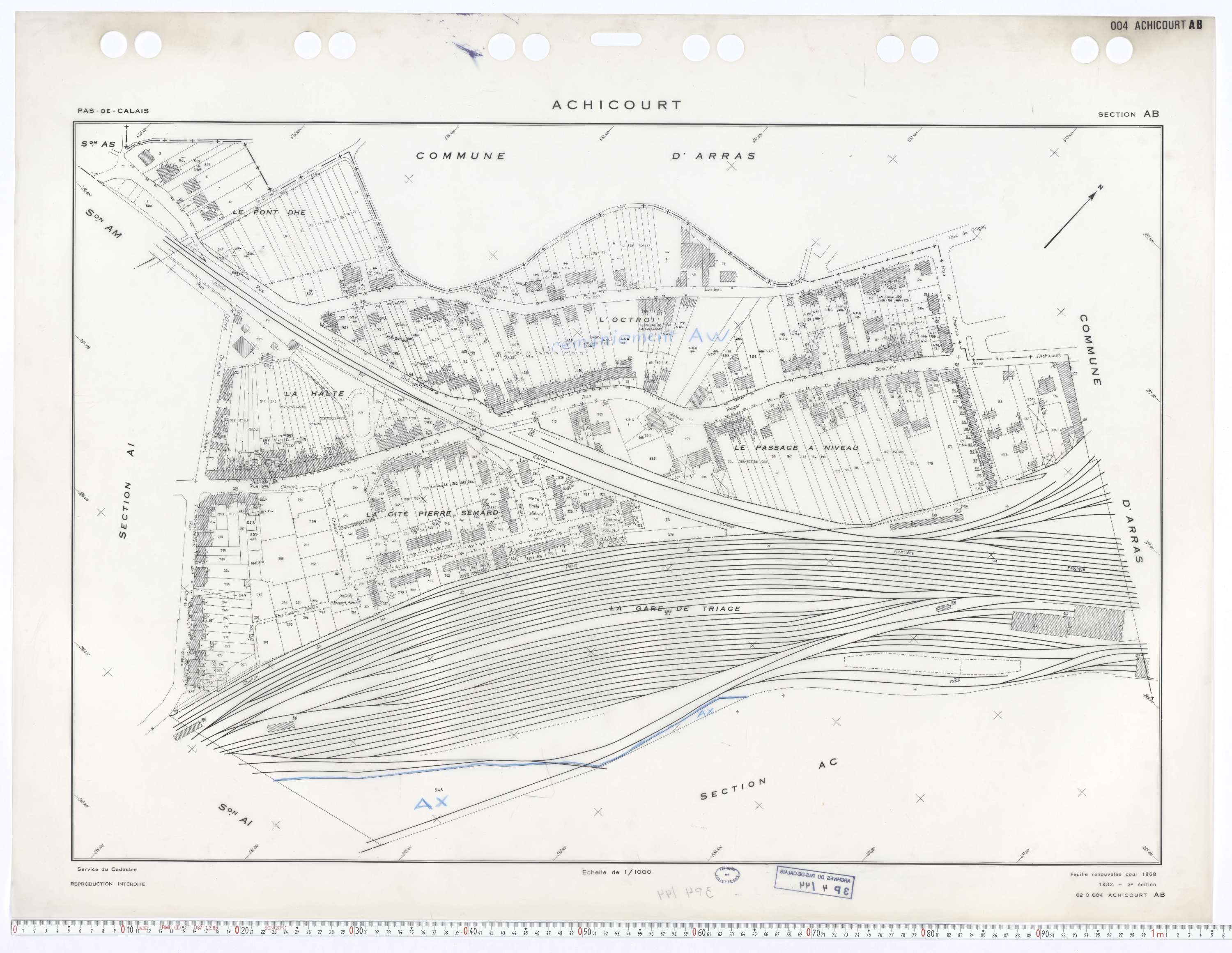 Achicourt - Section AB.