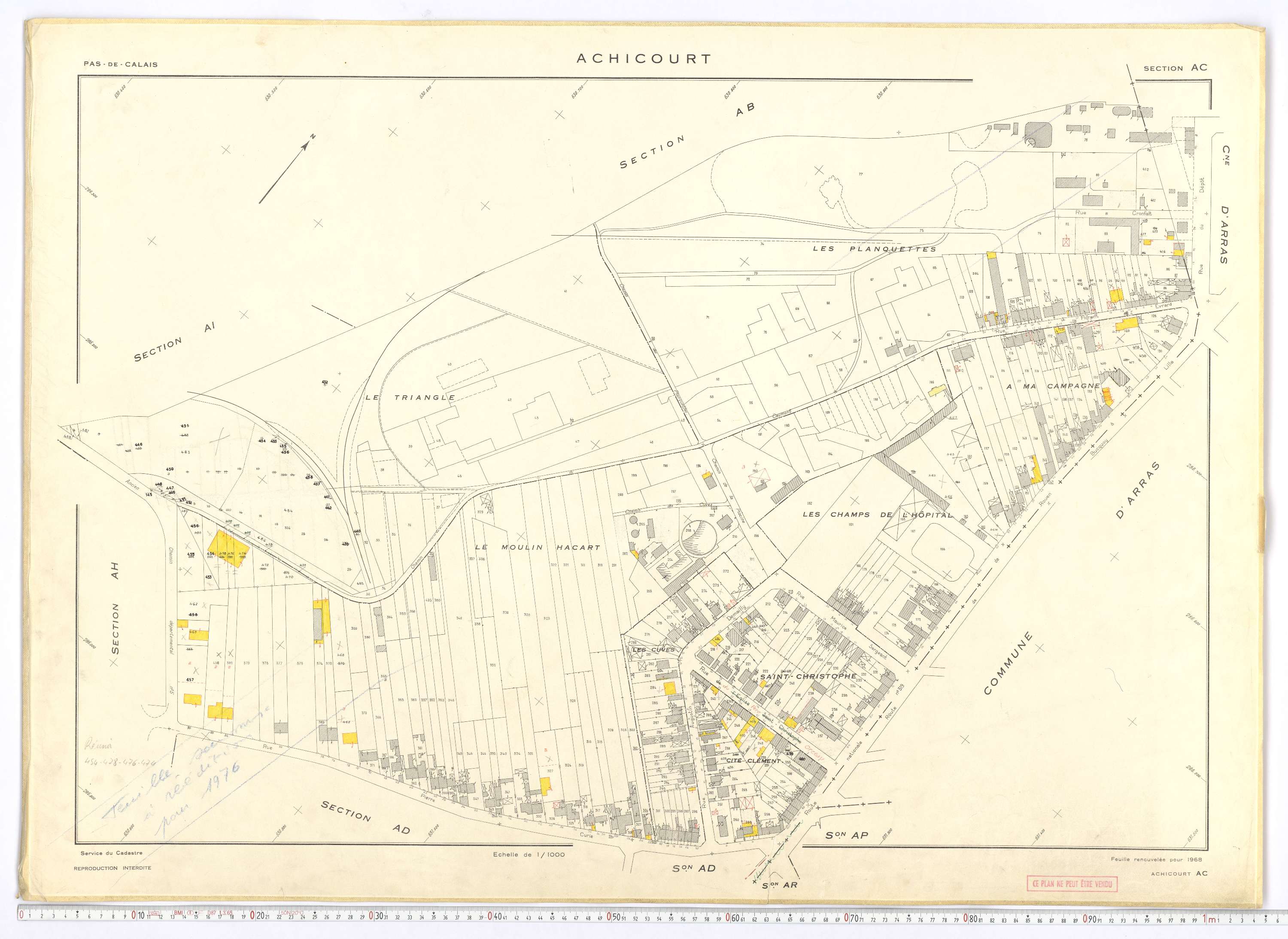 Achicourt - Section AC.