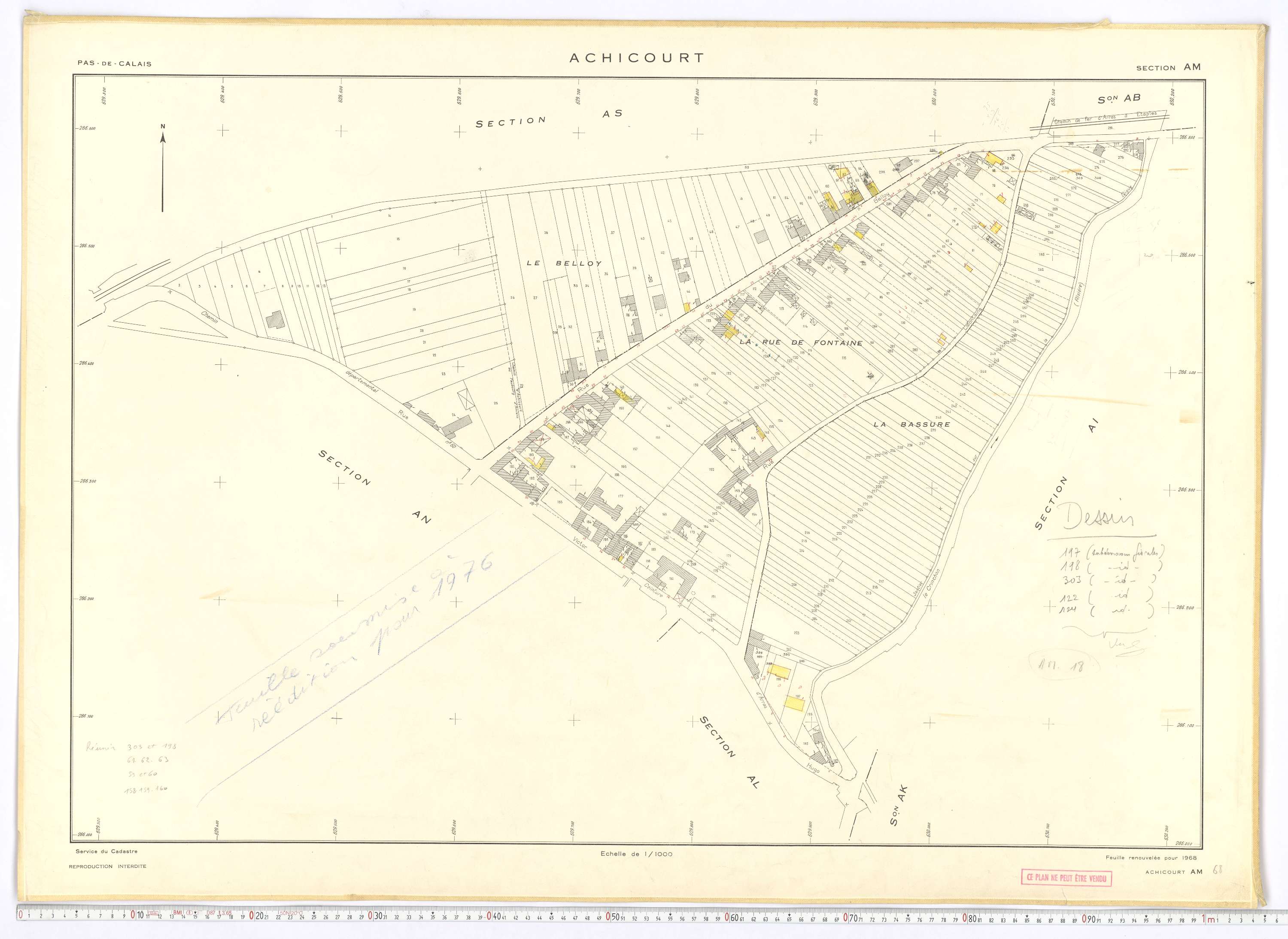 Achicourt - Section AM.
