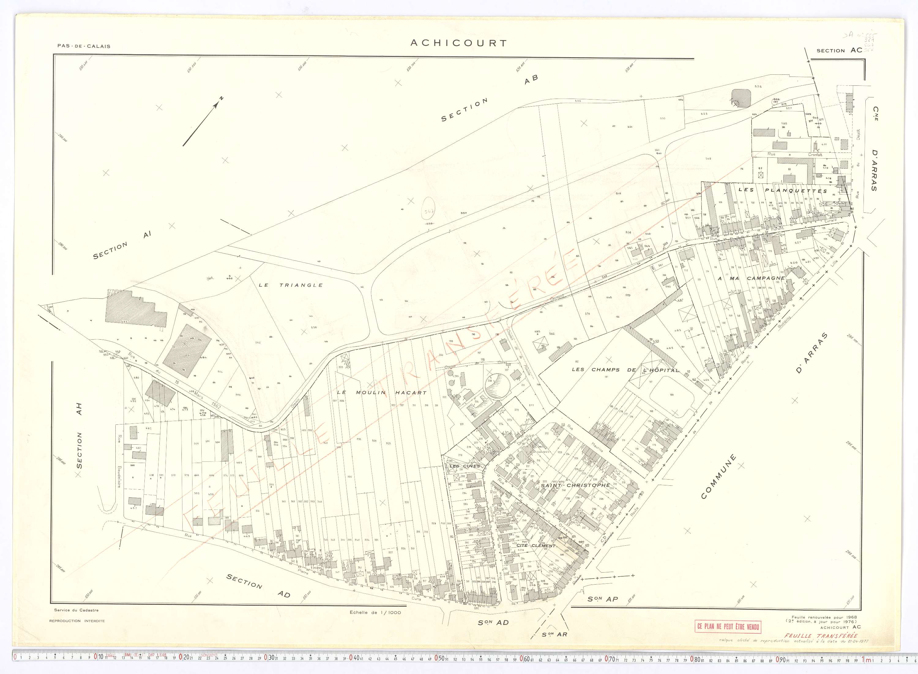 Achicourt - Section AC.