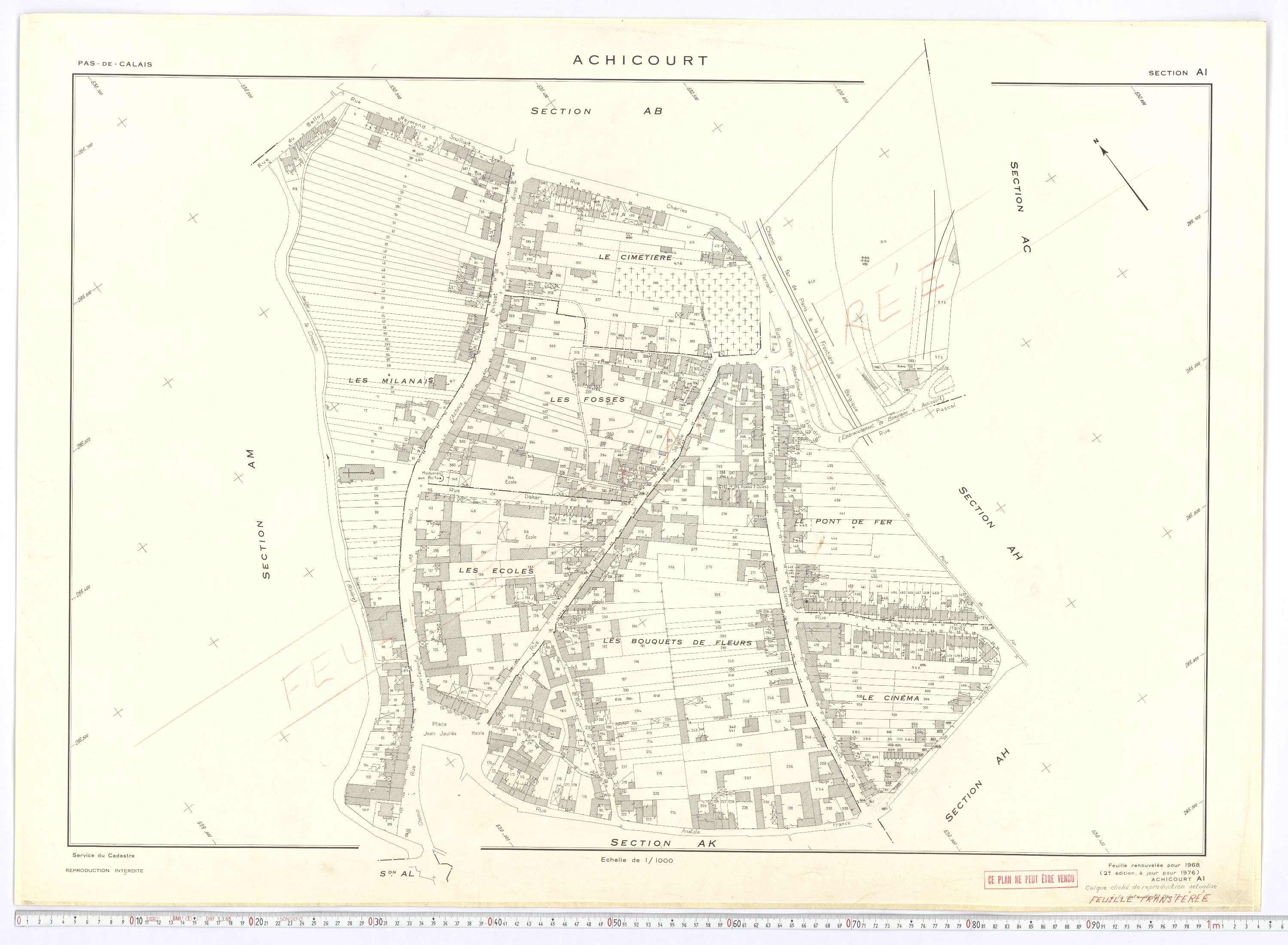 Achicourt - Section AI.