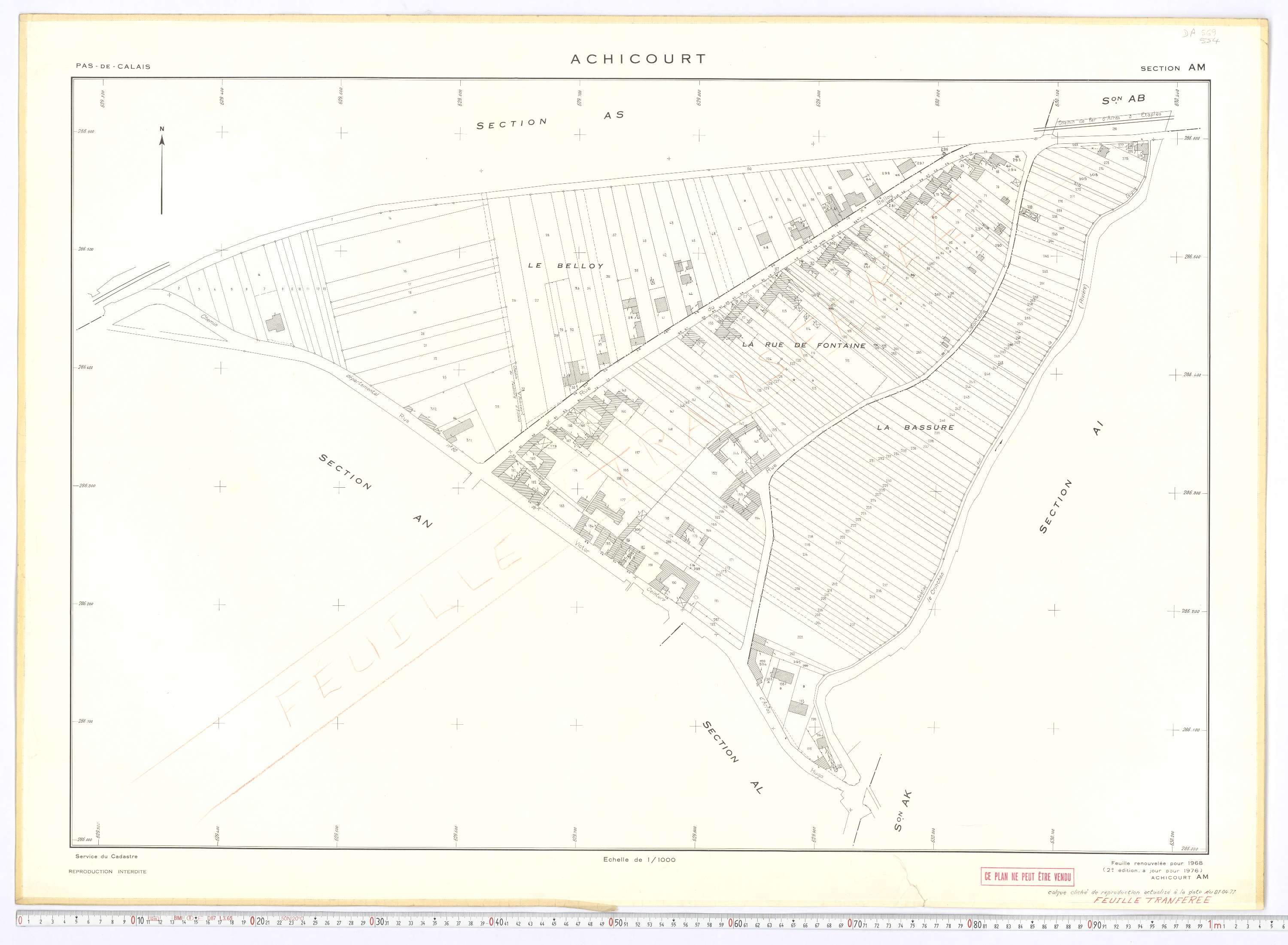 Achicourt - Section AM.