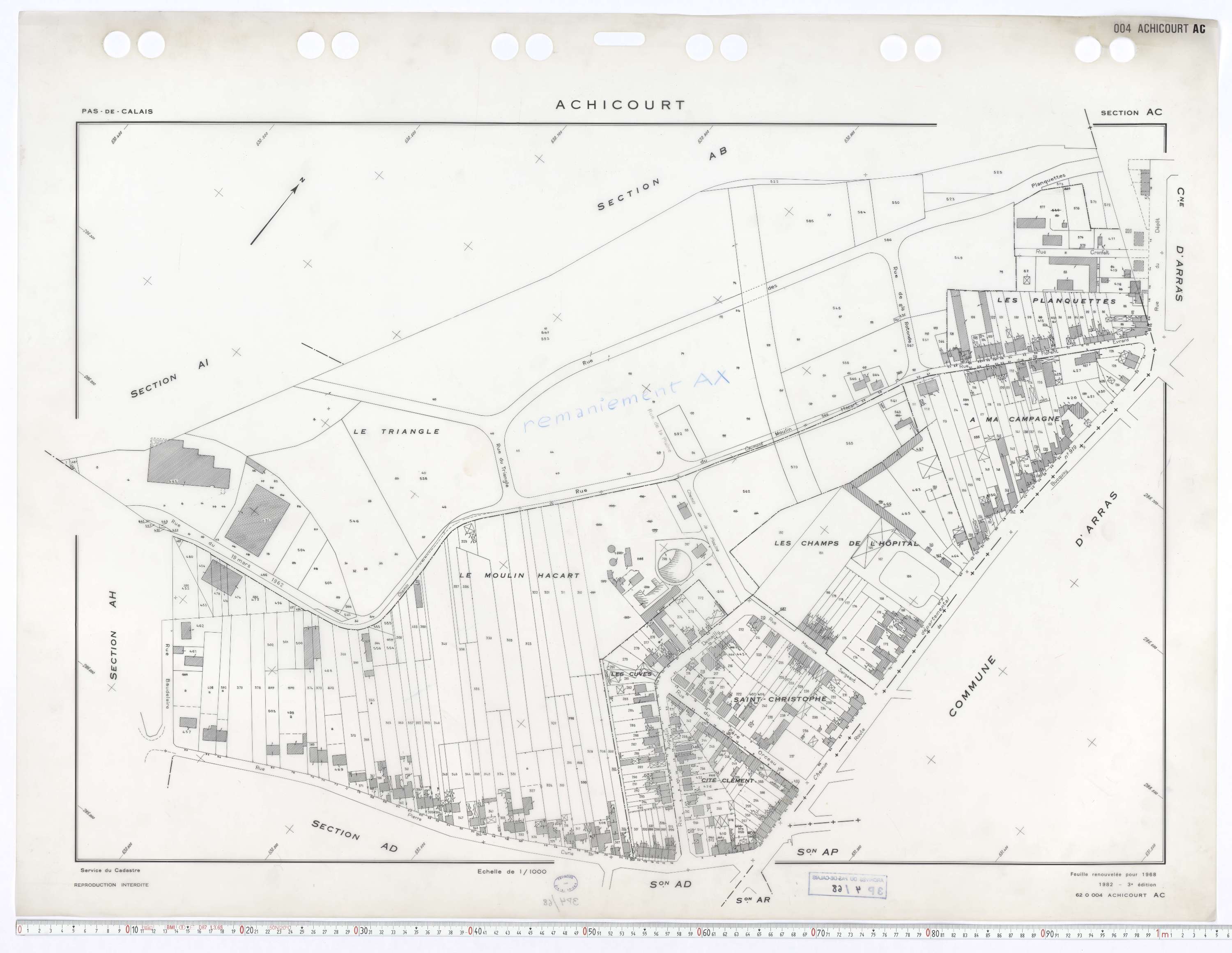 Achicourt - Section AC.