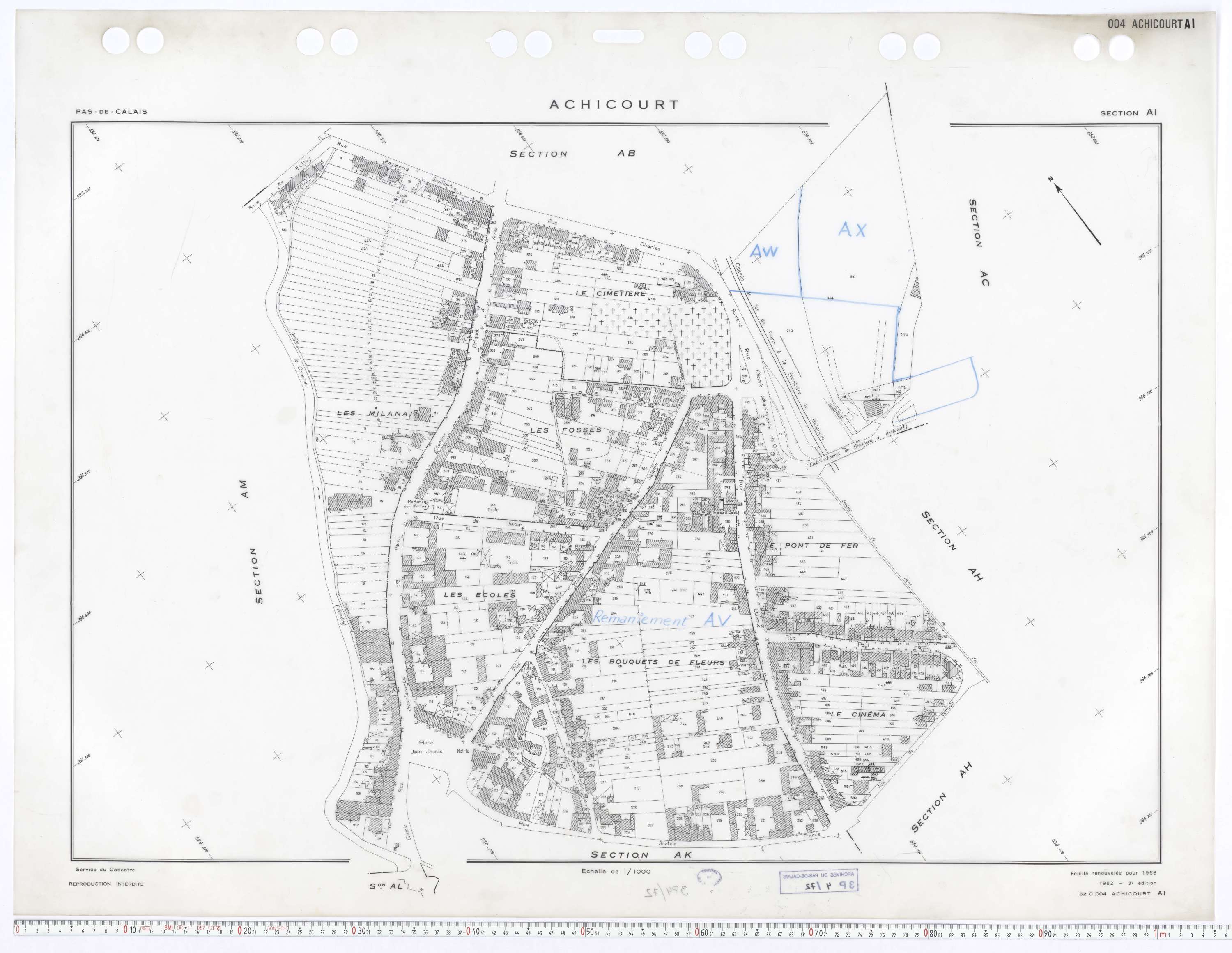 Achicourt - Section AI.