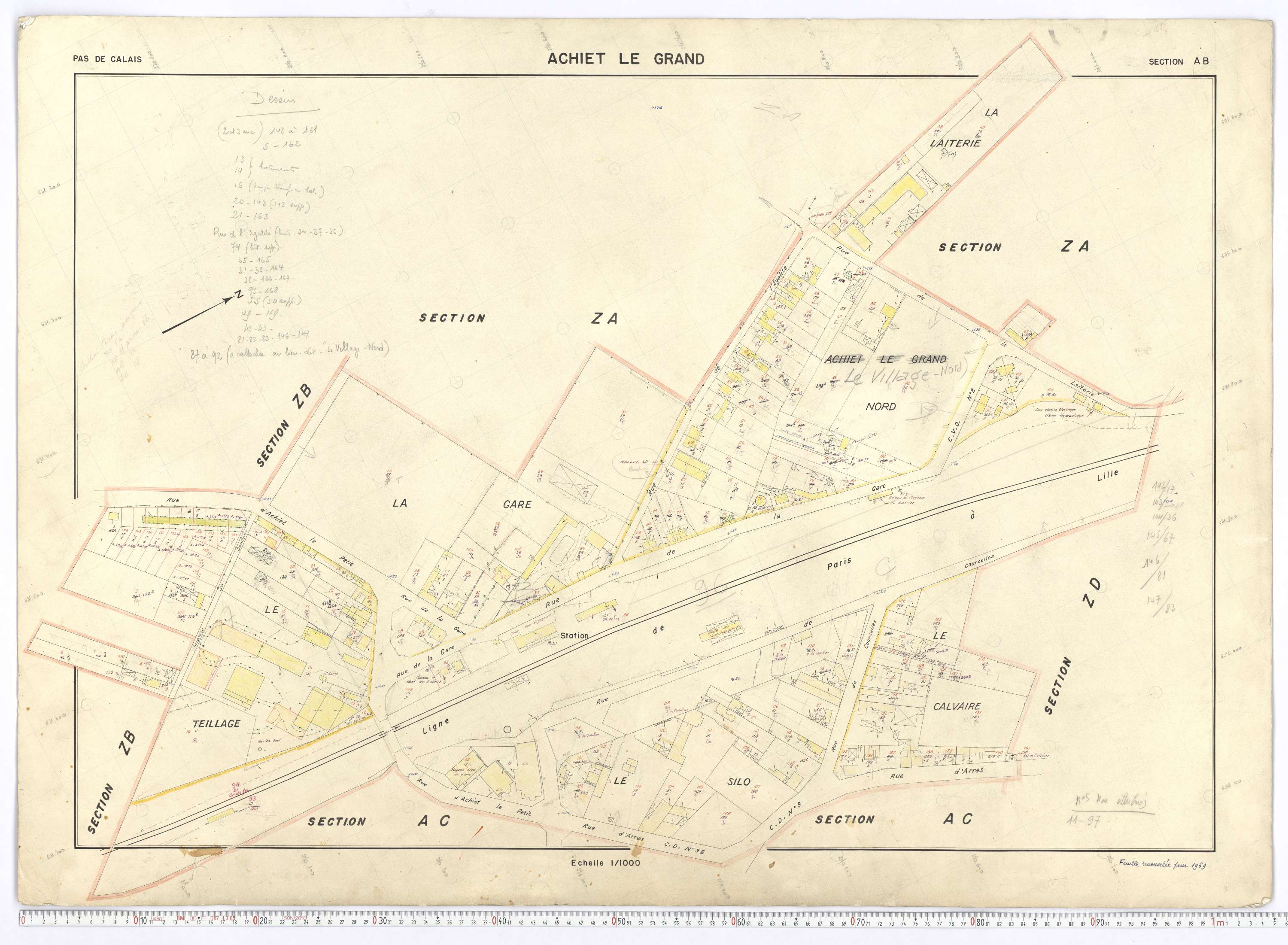 Achiet-le-Grand - Section AB.