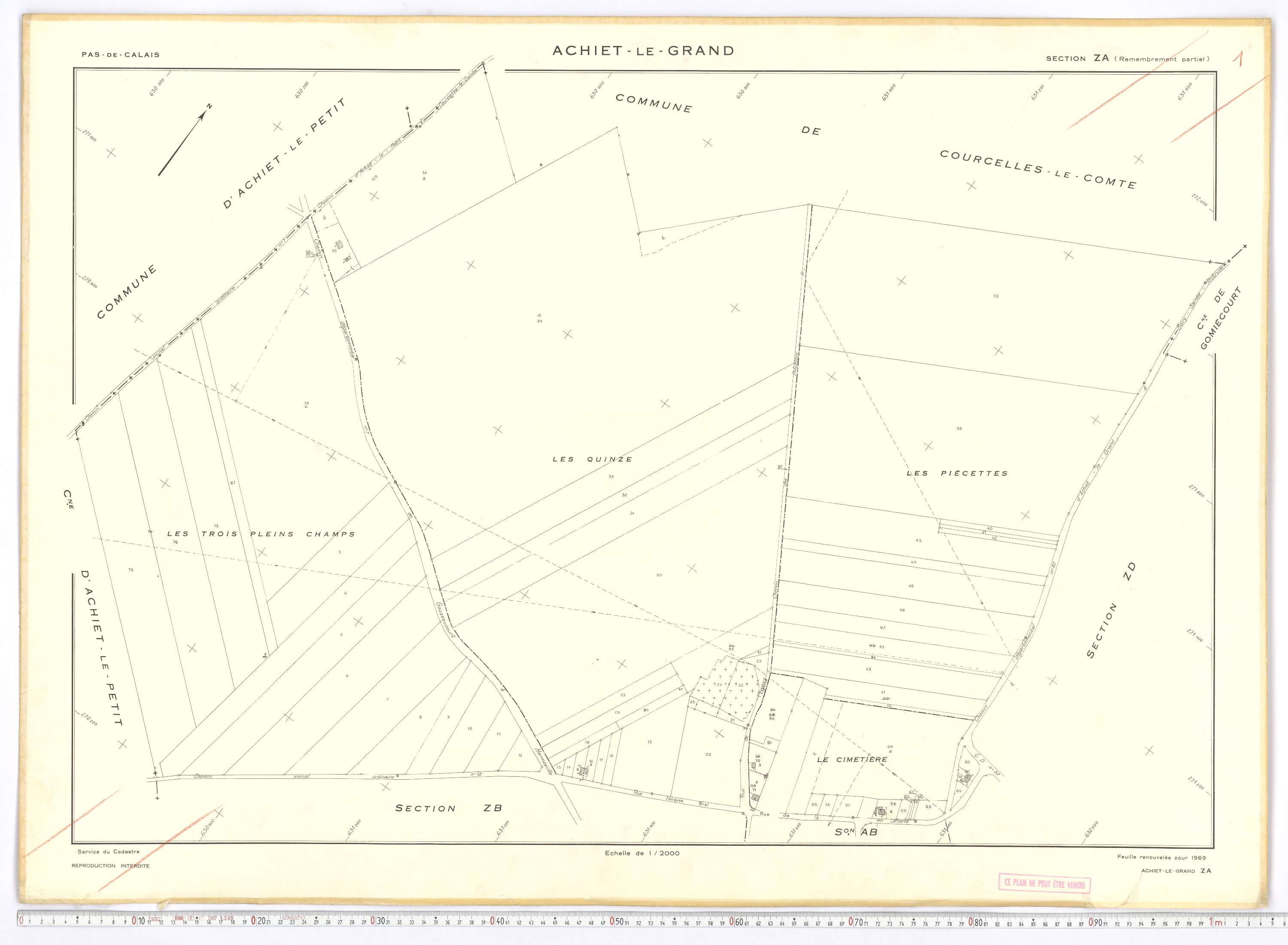 Achiet-le-Grand - Section ZA.
