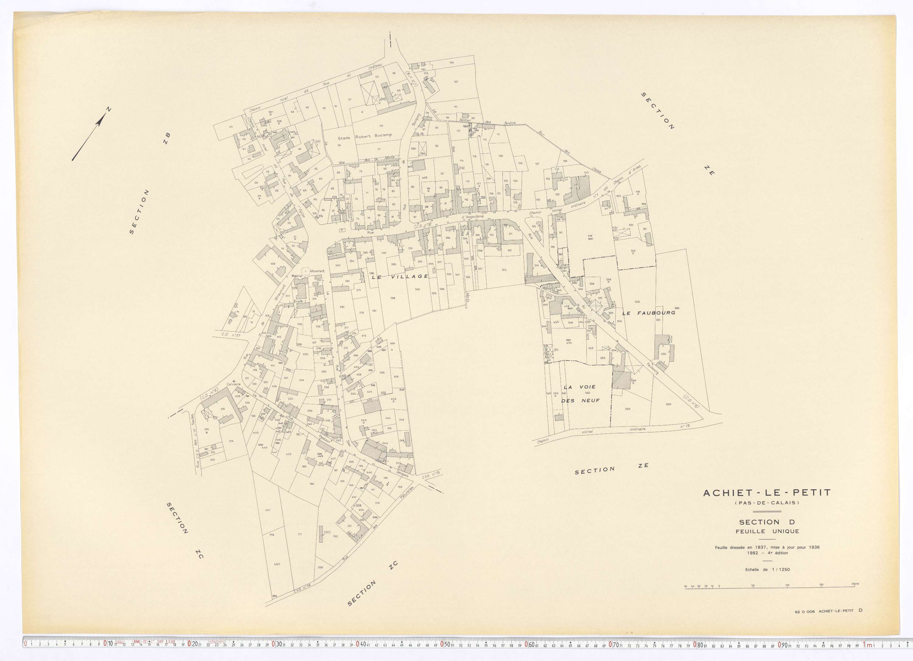 Achiet-le-Petit - Section D.