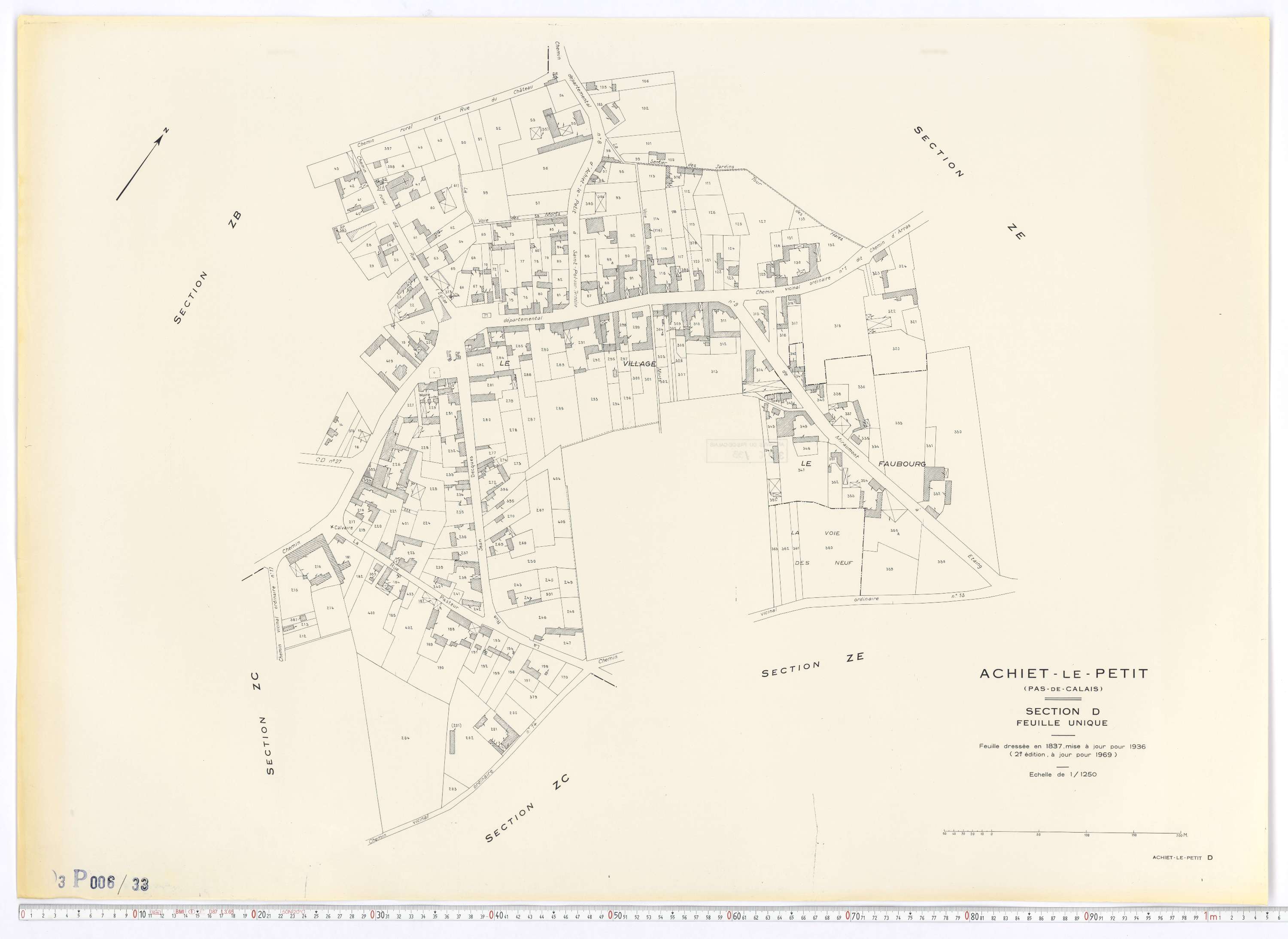 Achiet-le-Petit - Section D.