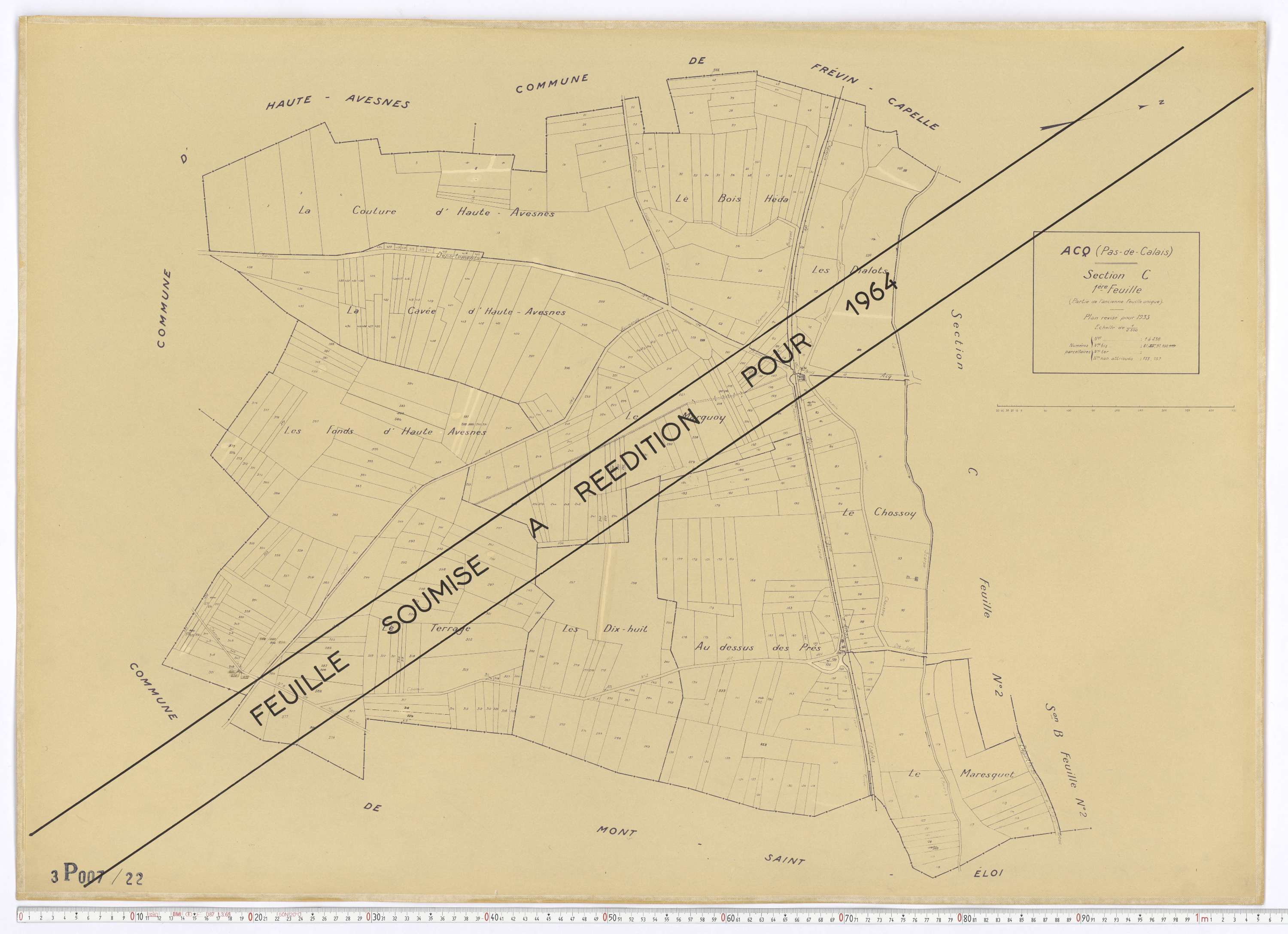 Acq - Section C, feuille 1.