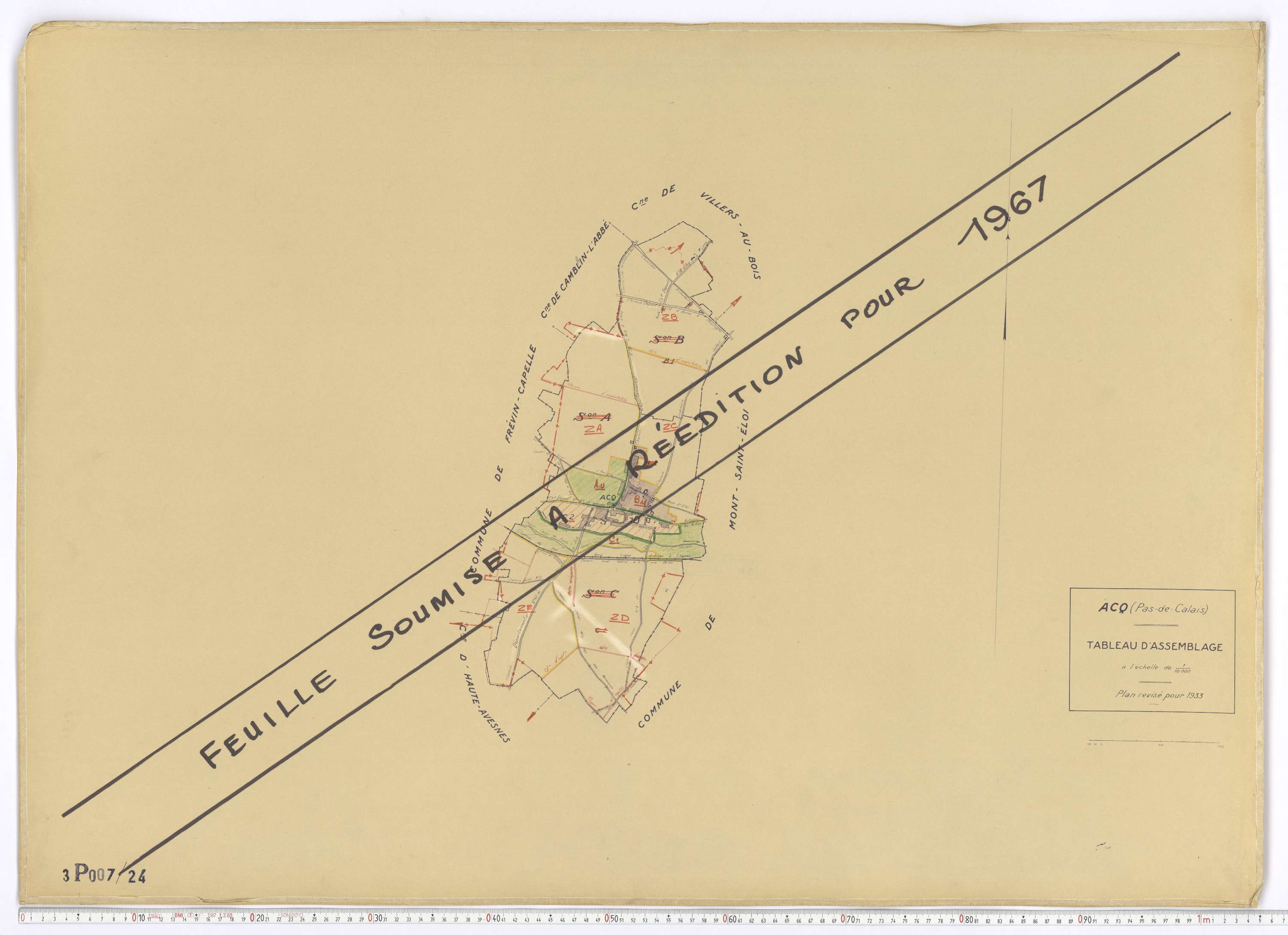 Acq - Tableau d'assemblage.