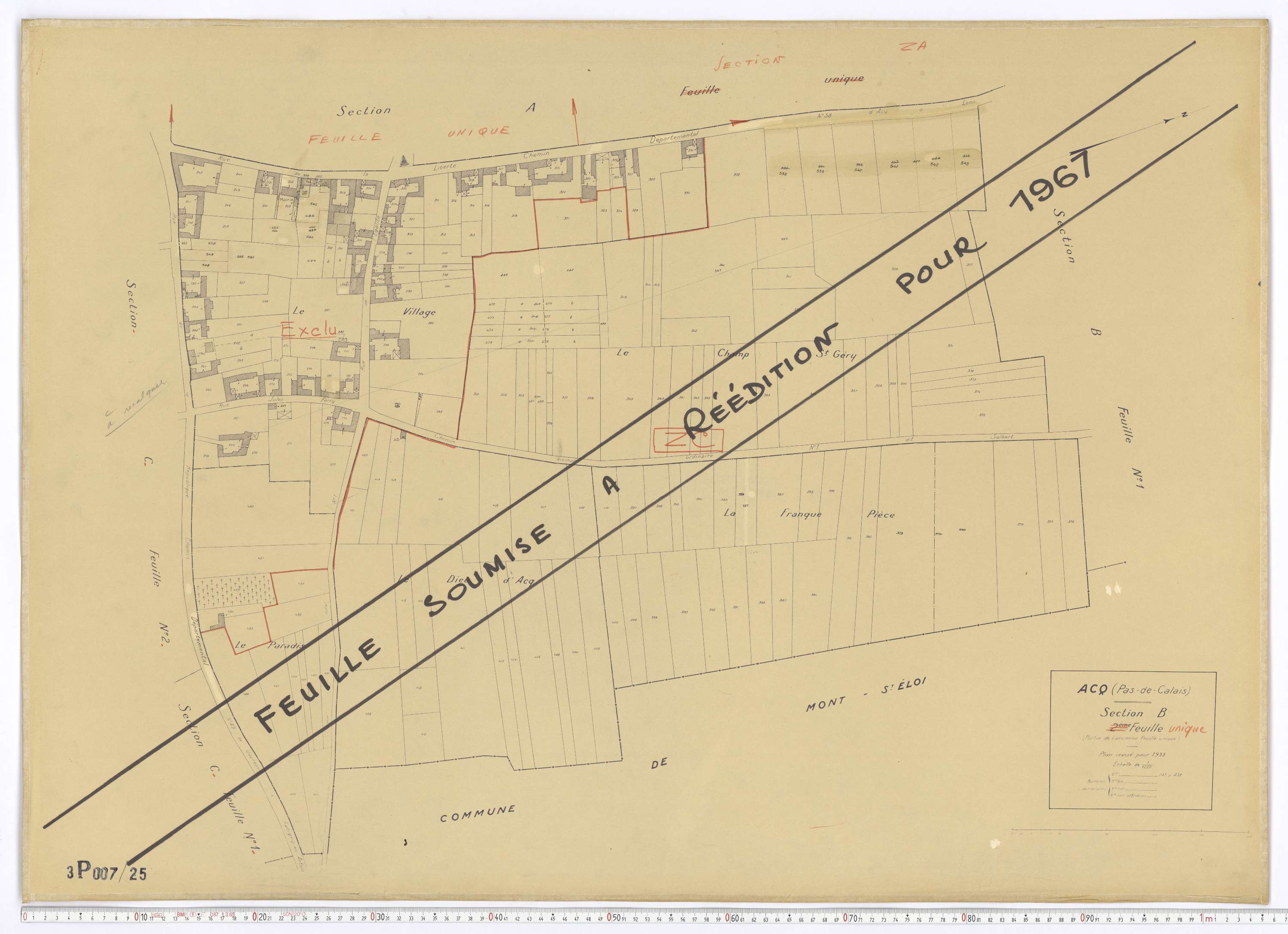 Acq - Section B, feuille 2.