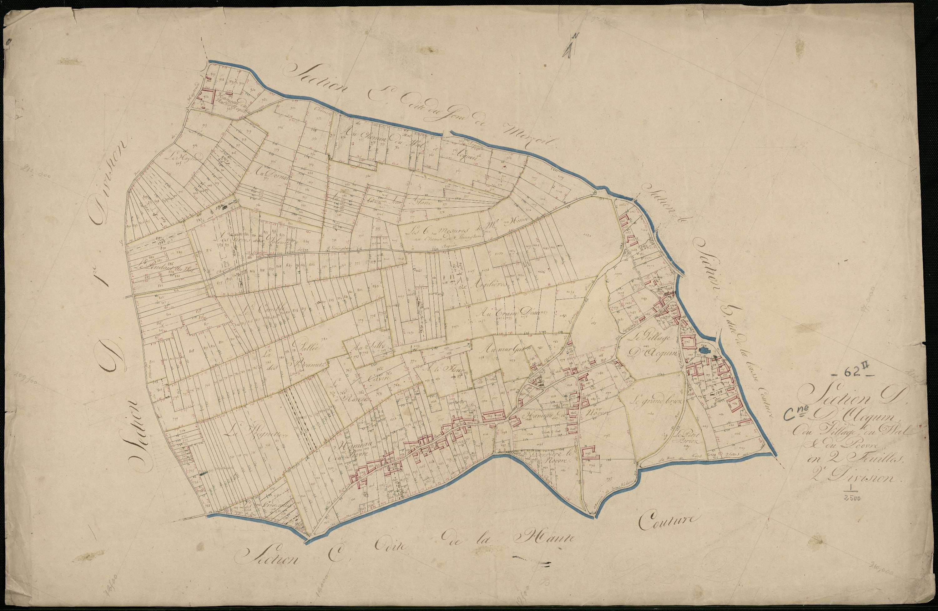 Acq - Section D, 2e feuille