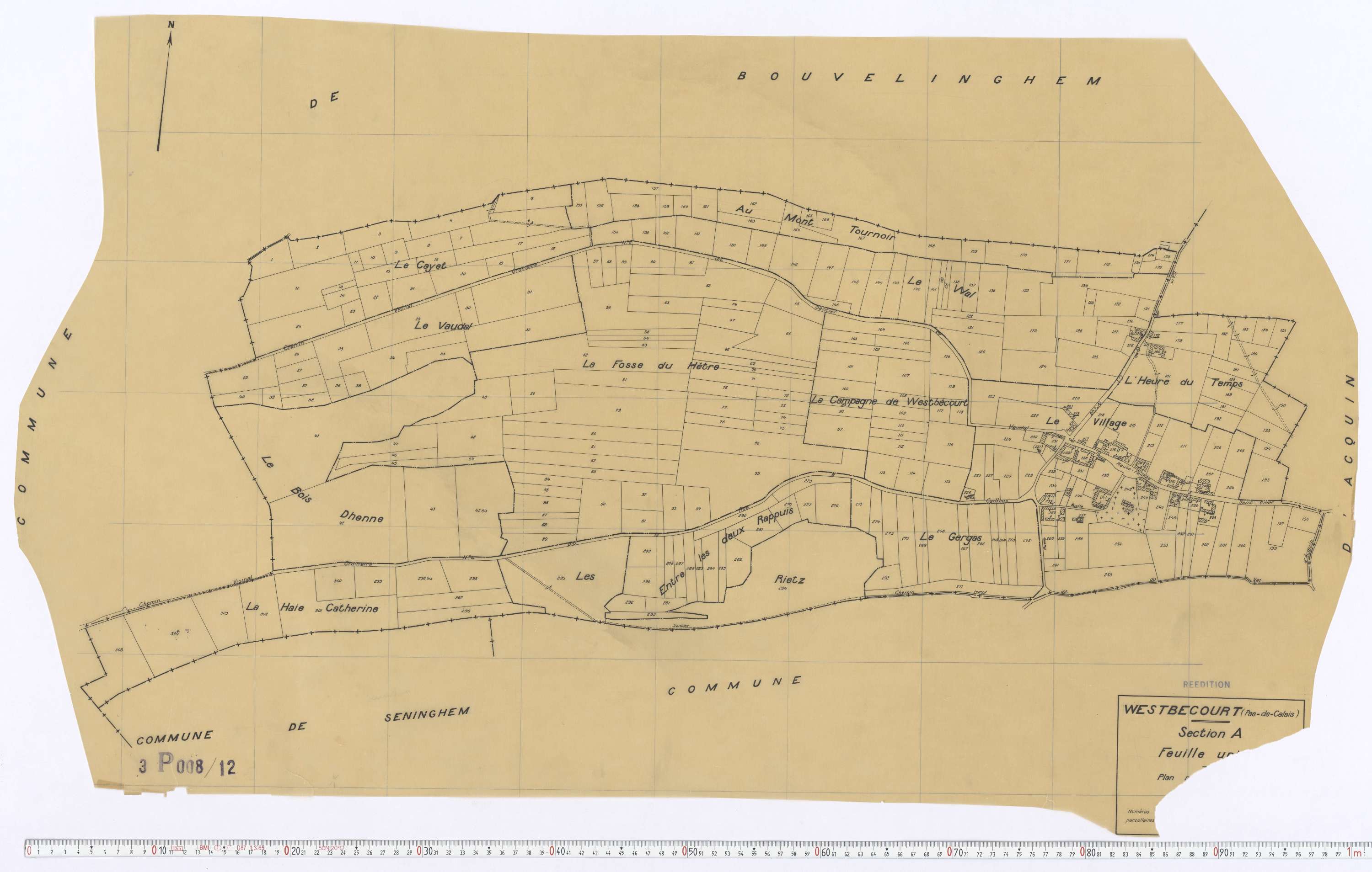 Acquin-Westbécourt - Section A.