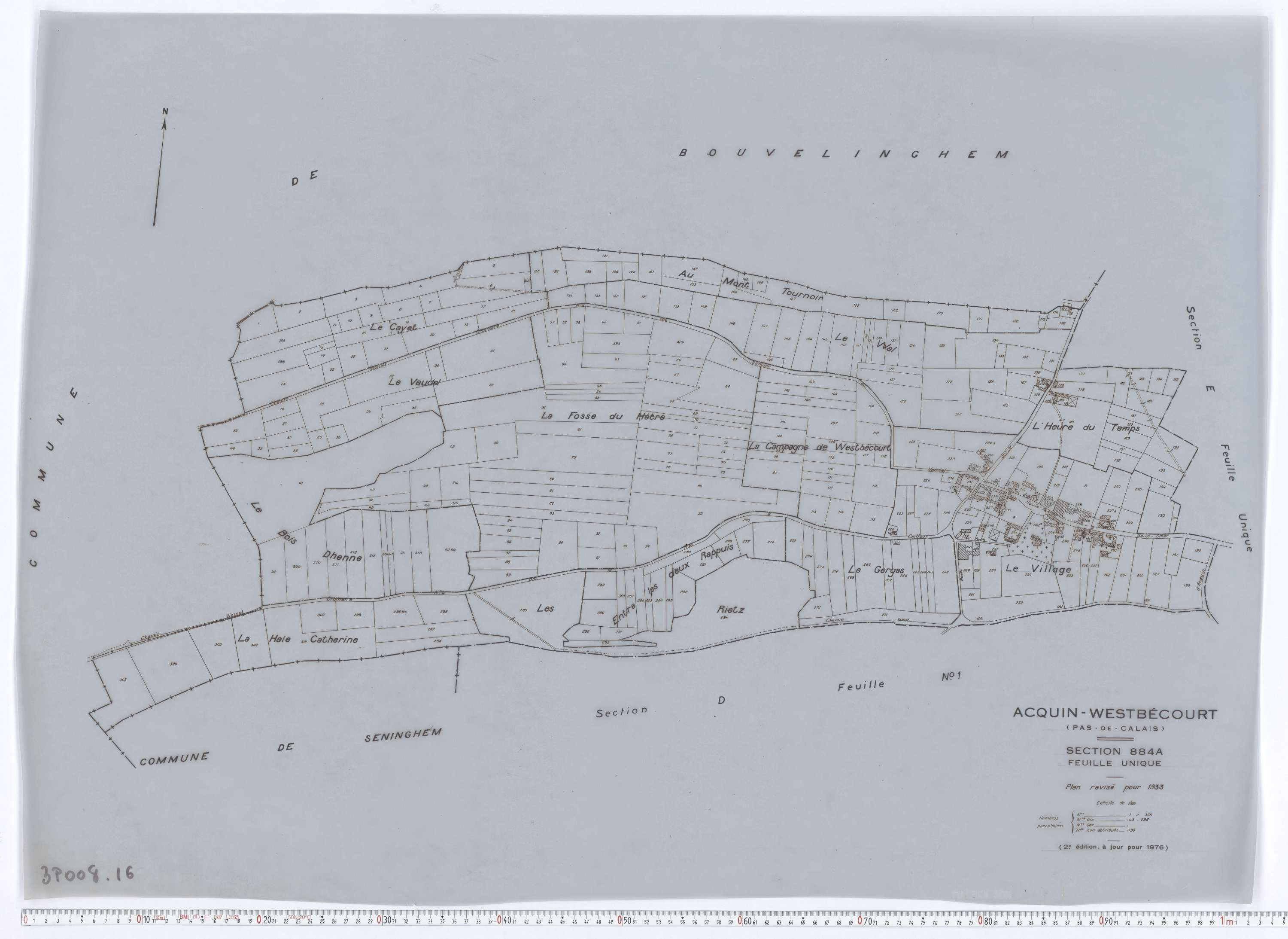Acquin-Westbécourt - Section 884A.